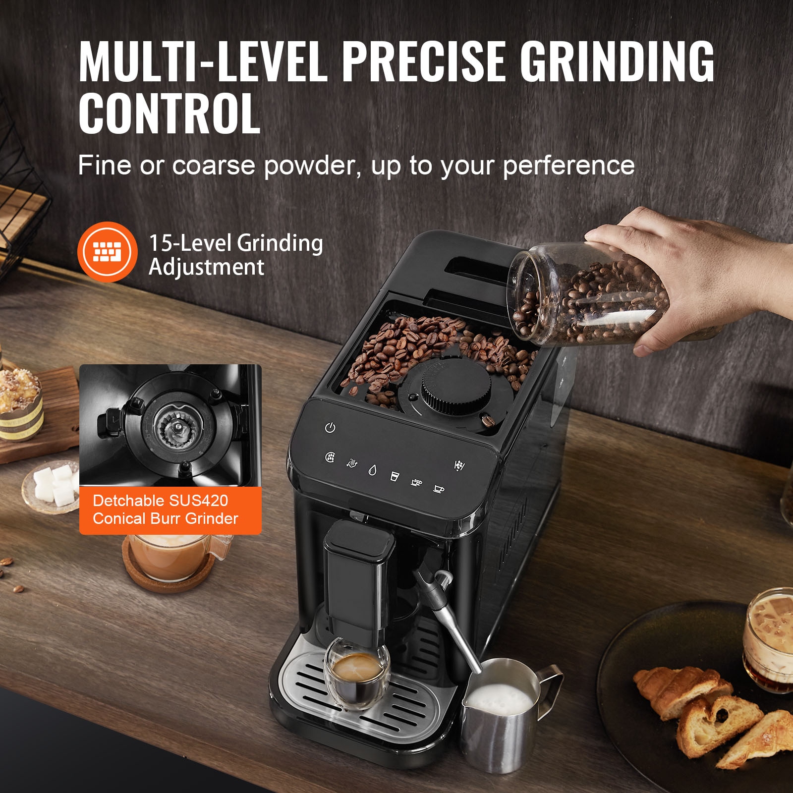 VEVOR SCQZDYSKFJDZ03852V1 Coffee-Makers - View #3