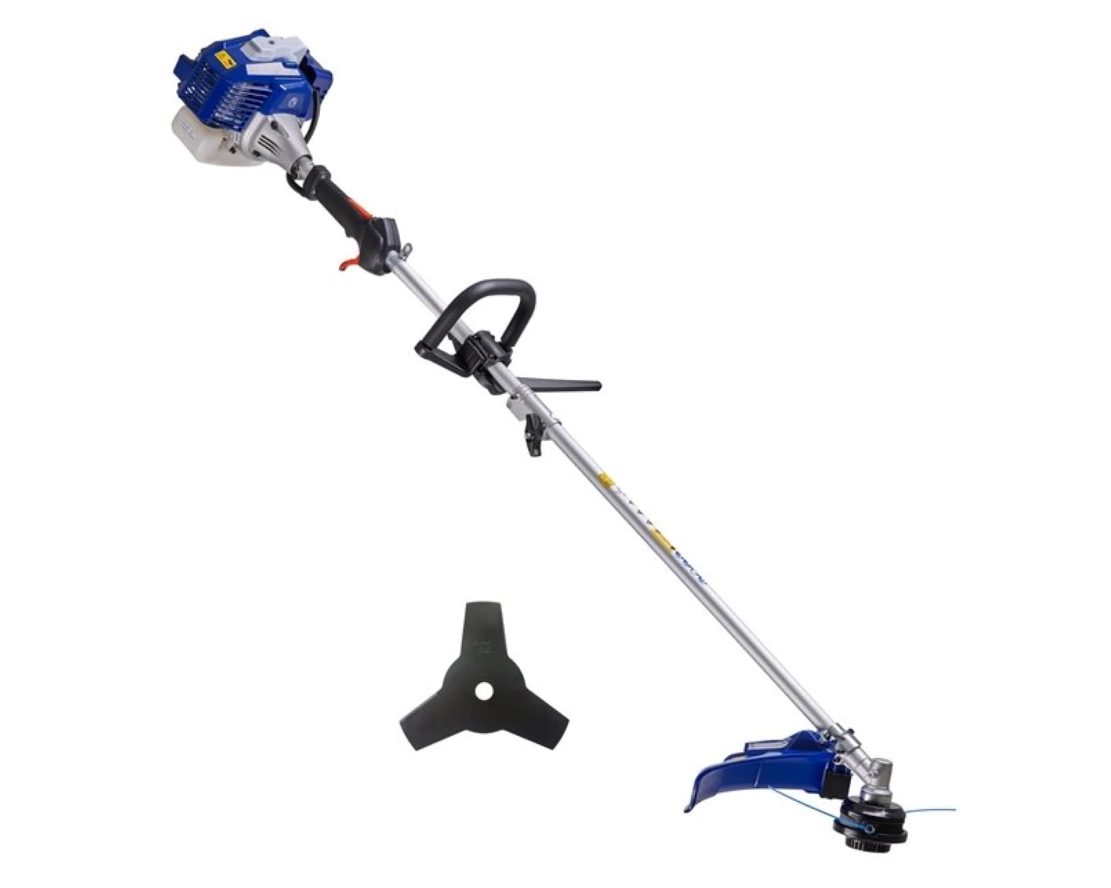 Wild Power String Trimmer 26-cc 2-cycle 17-in Straight Shaft Gas String Trimmer with Attachment Capable and Edger Capable in the Gas String Trimmers department at Lowes.com