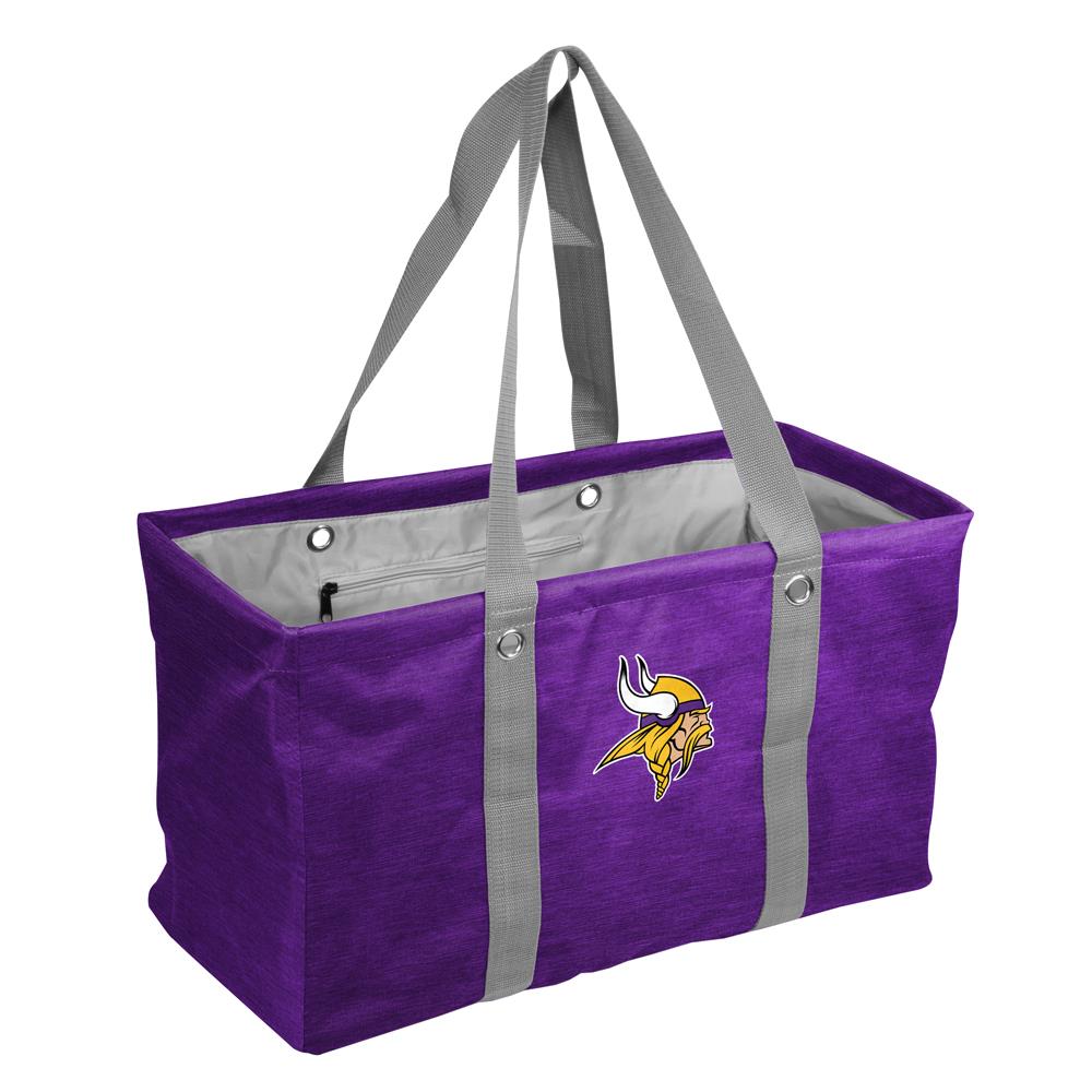 Logo Brands Minnesota Vikings Picnic Caddy 22x10x12 Team Color Picnic ...