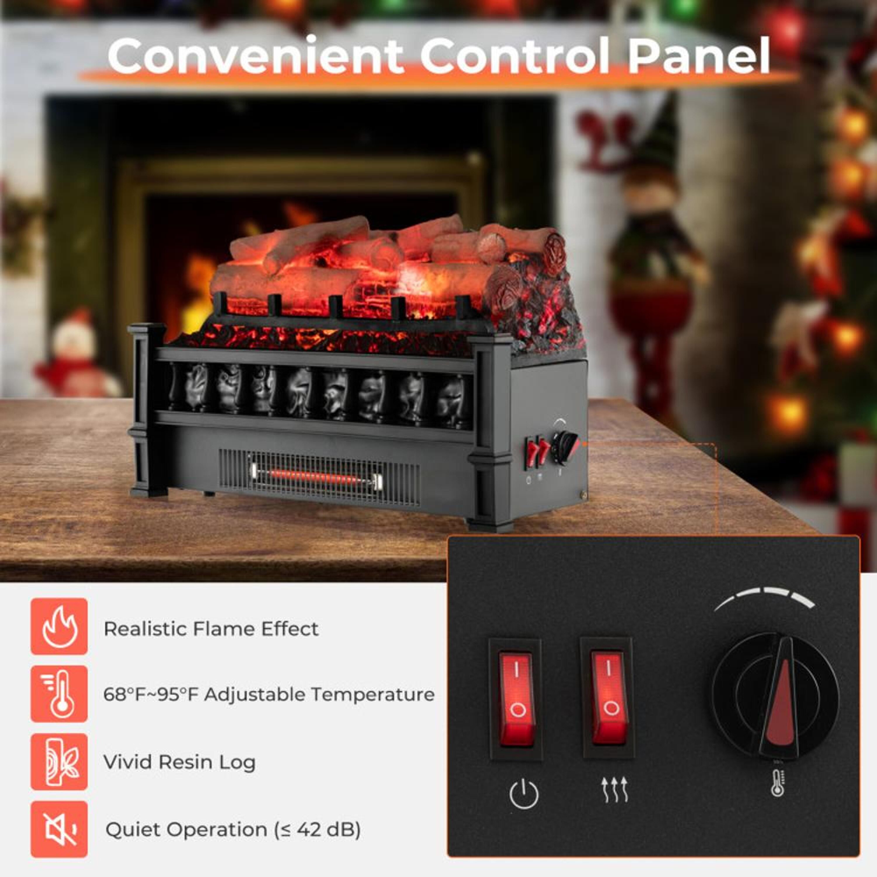 BABOOM BOM-10358BK-CO Electric-Fireplaces - View #8