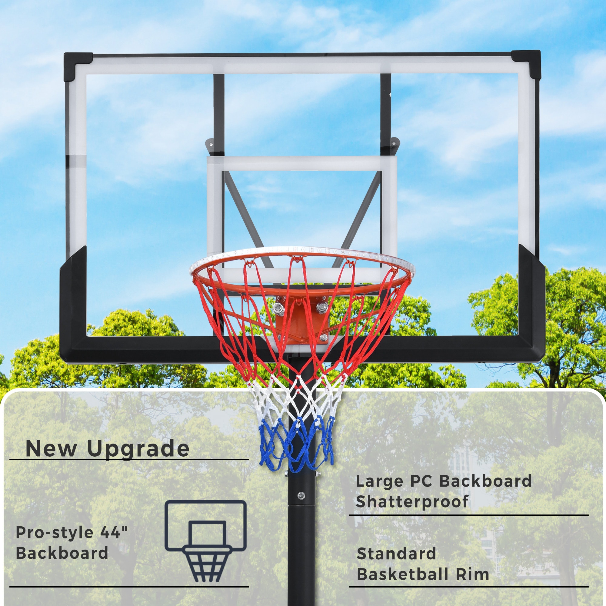 Kahomvis WW-QPW5-634 Basketball-System - View #4