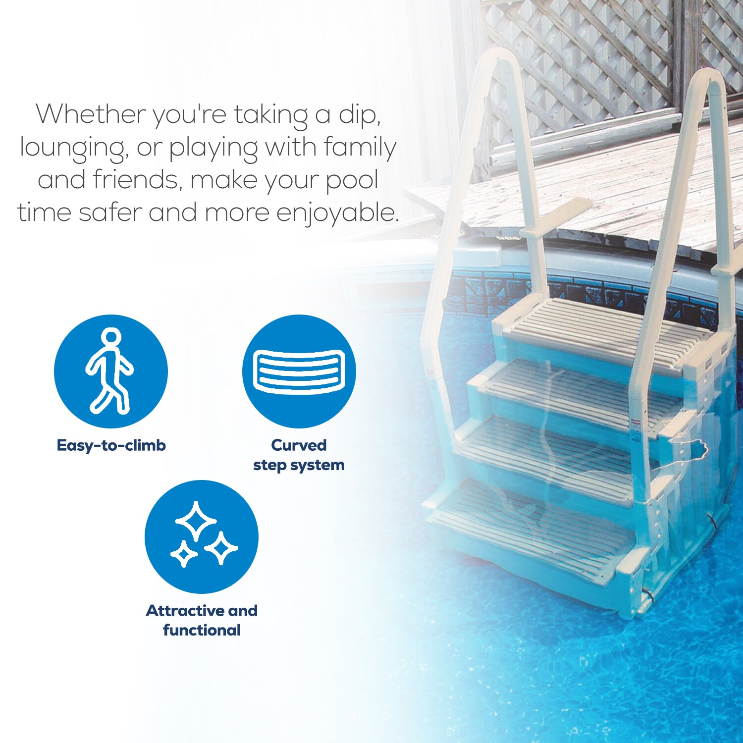 Confer 126459 Above-Ground-Pool-Lad-Steps - View #8