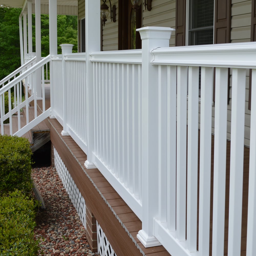 Fiberon RL PK 96IN CLASS WH Deck-Handrails - View #4