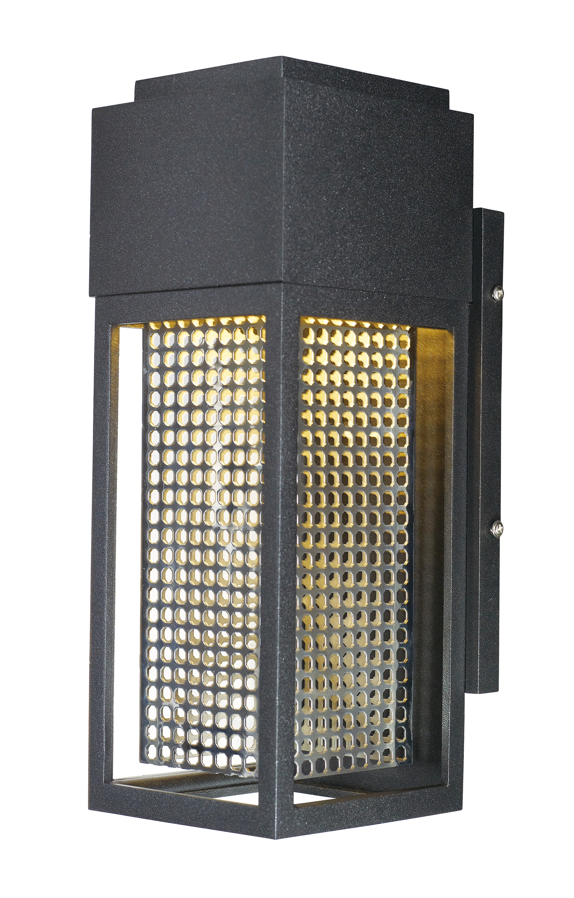 Maxim Lighting Townhouse 12-in H Galaxy Bronze/Rose Gold Dark Sky LED Outdoor Wall Light