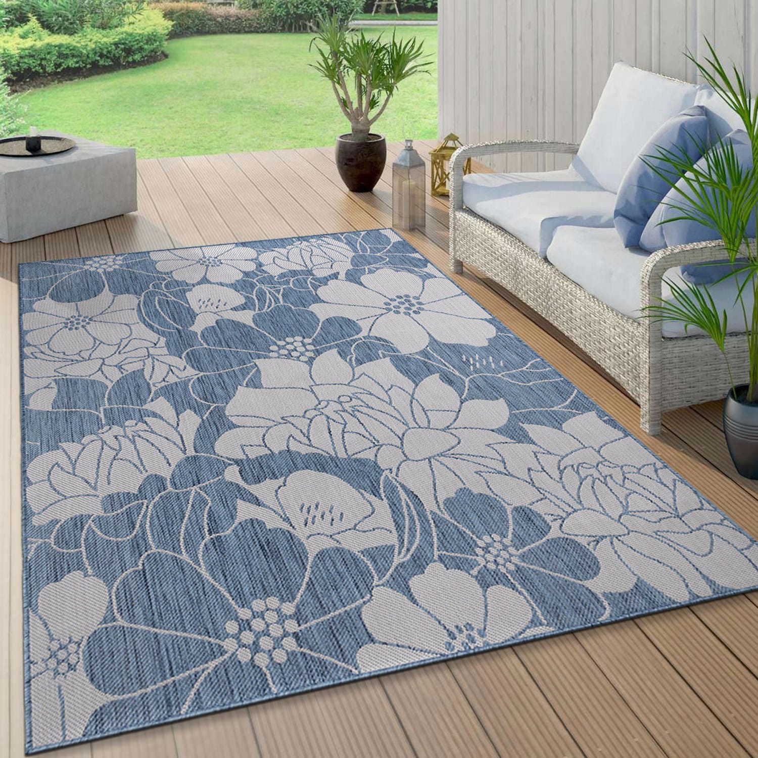 World Rug Gallery 115BLUE5X7 rugs - View #2