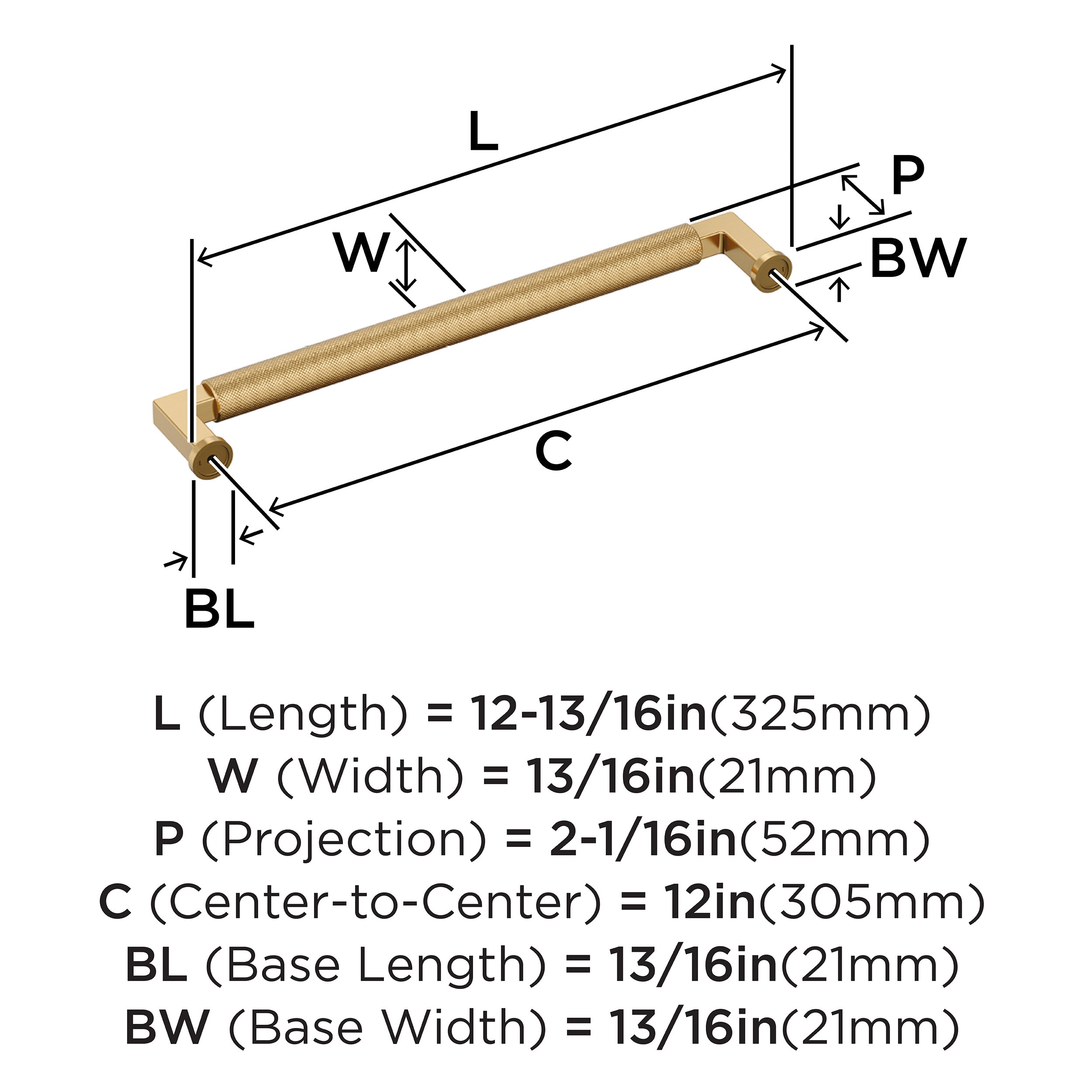Amerock BP37630CZ Cabinet-Pulls - View #4