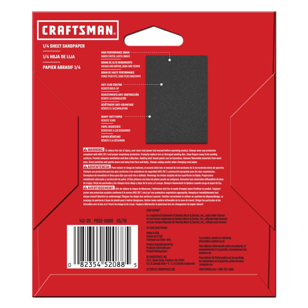 CRAFTSMAN CMXZXGA9159 Pt-Sandpaper - View #2