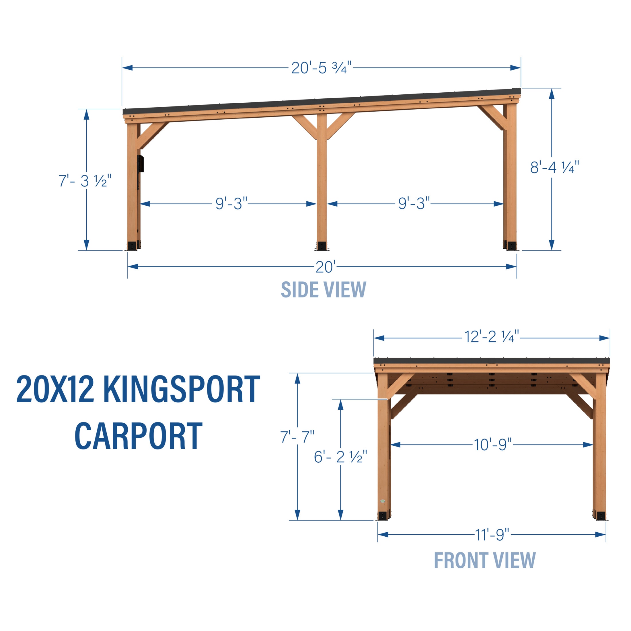 Backyard Discovery 2306189COM Wood-Resin-Gazebos - View #3