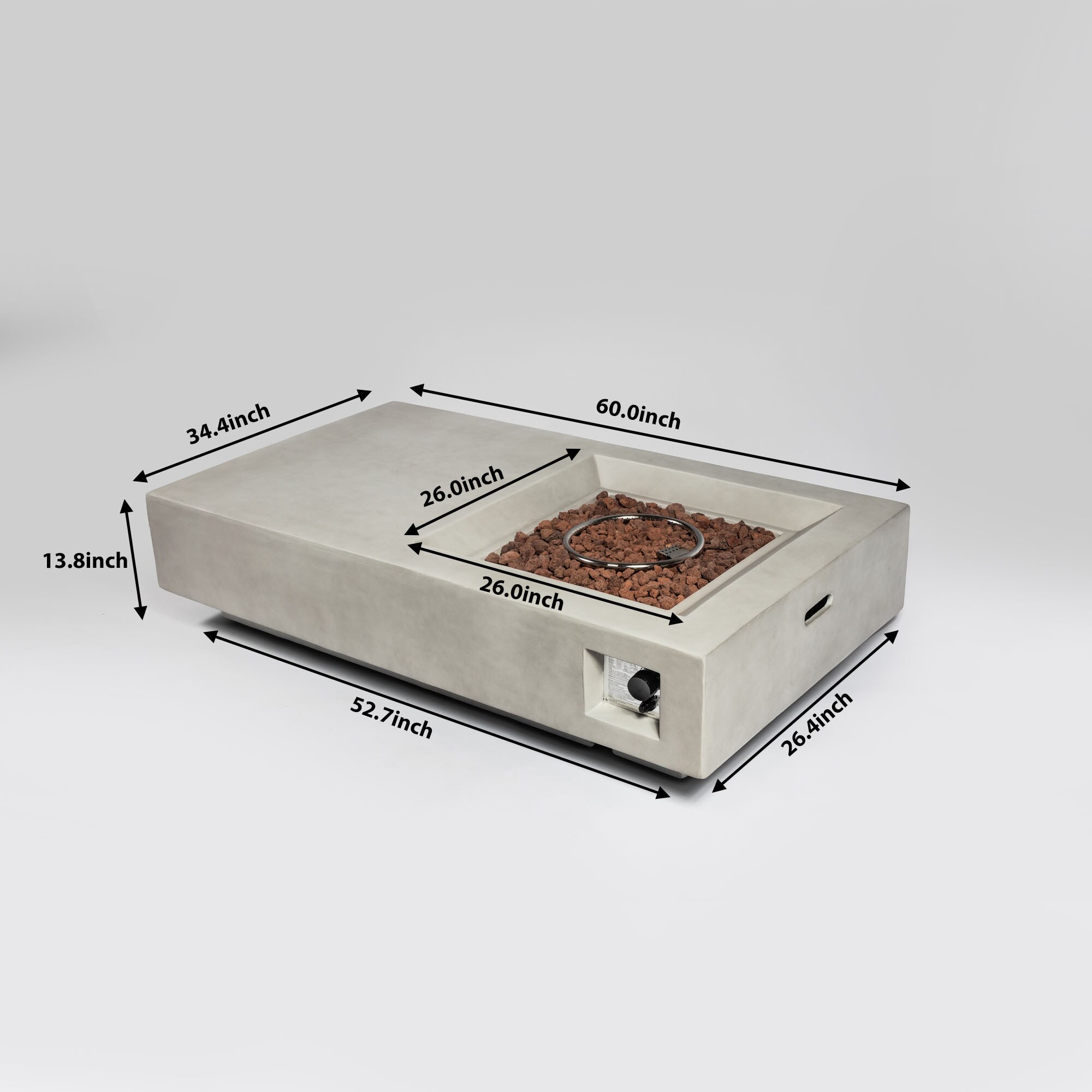 SINOFURN SYA640039GY Outdoor-Gas-Firepits - View #6