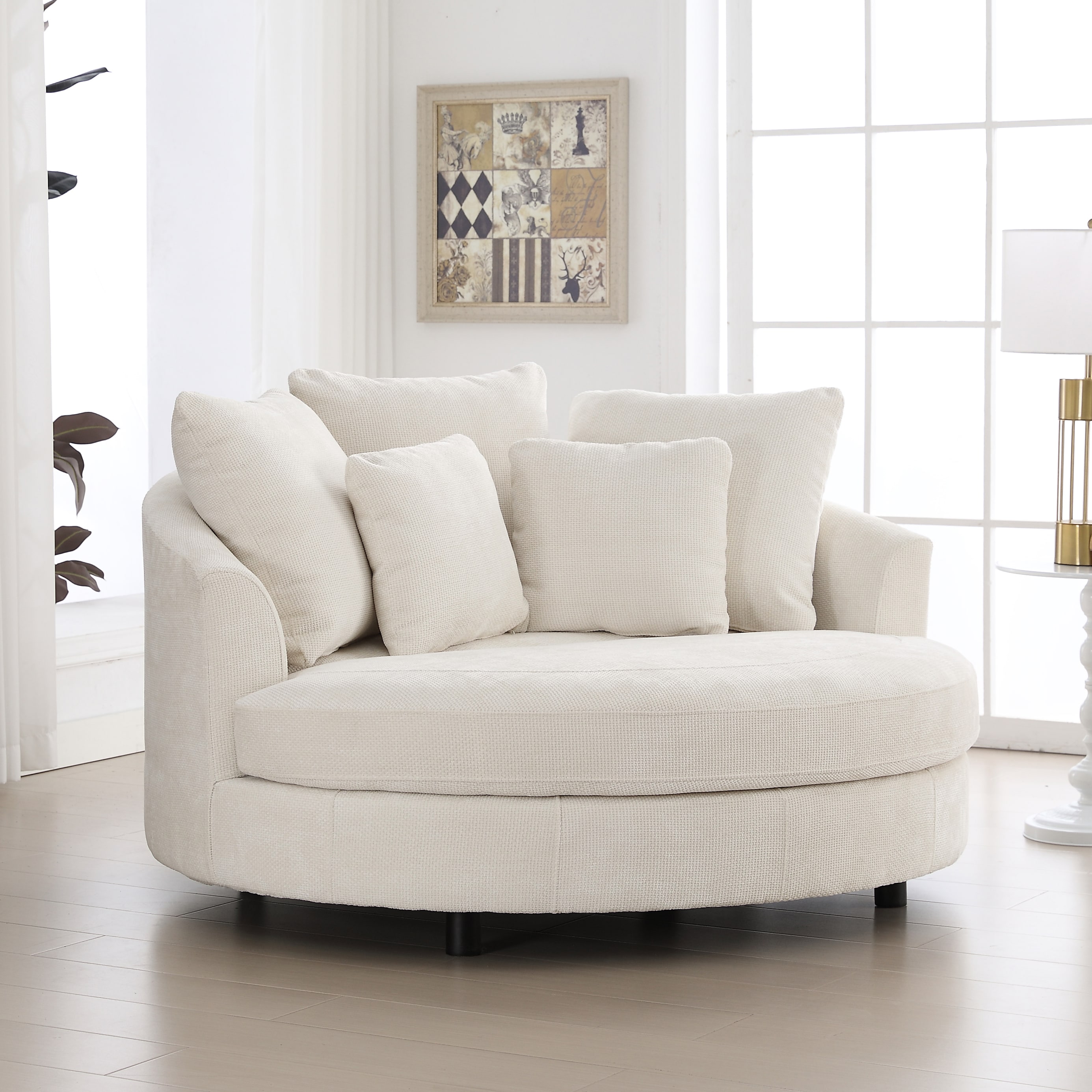 Hrinhom HC-W1104-BEIGE chairs - View #2