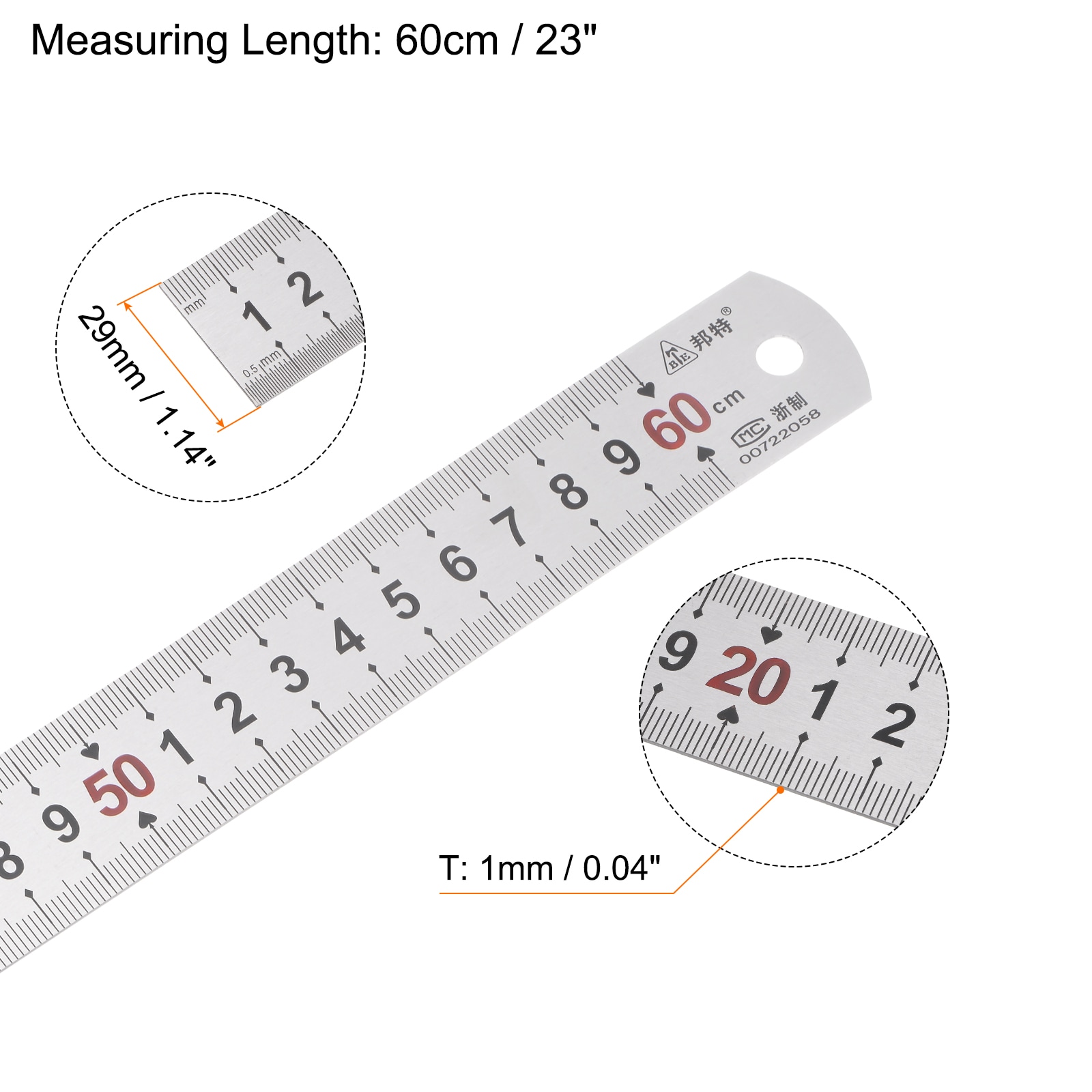 Harfington S25112701UX6127 Tape-Measures - View #2