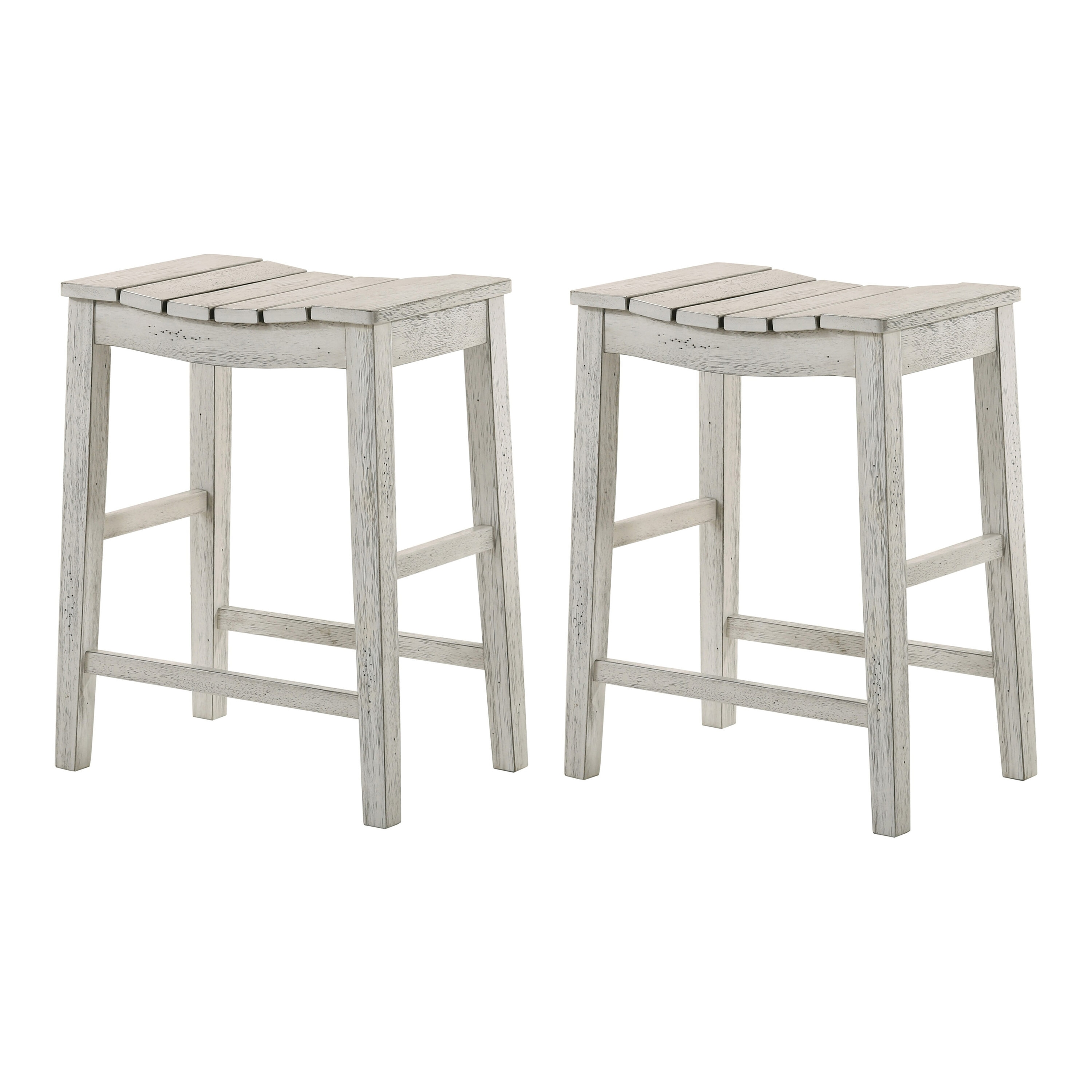 Furniture of America IDF-3583WH-ST stools - View #2