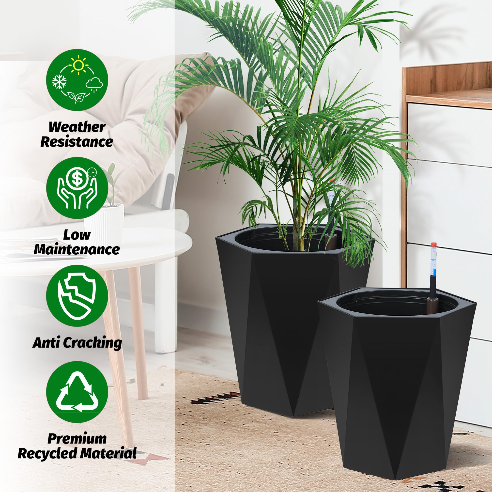 Garvee LYU01PHO-11GC07CL Planter-Window-Box - View #6