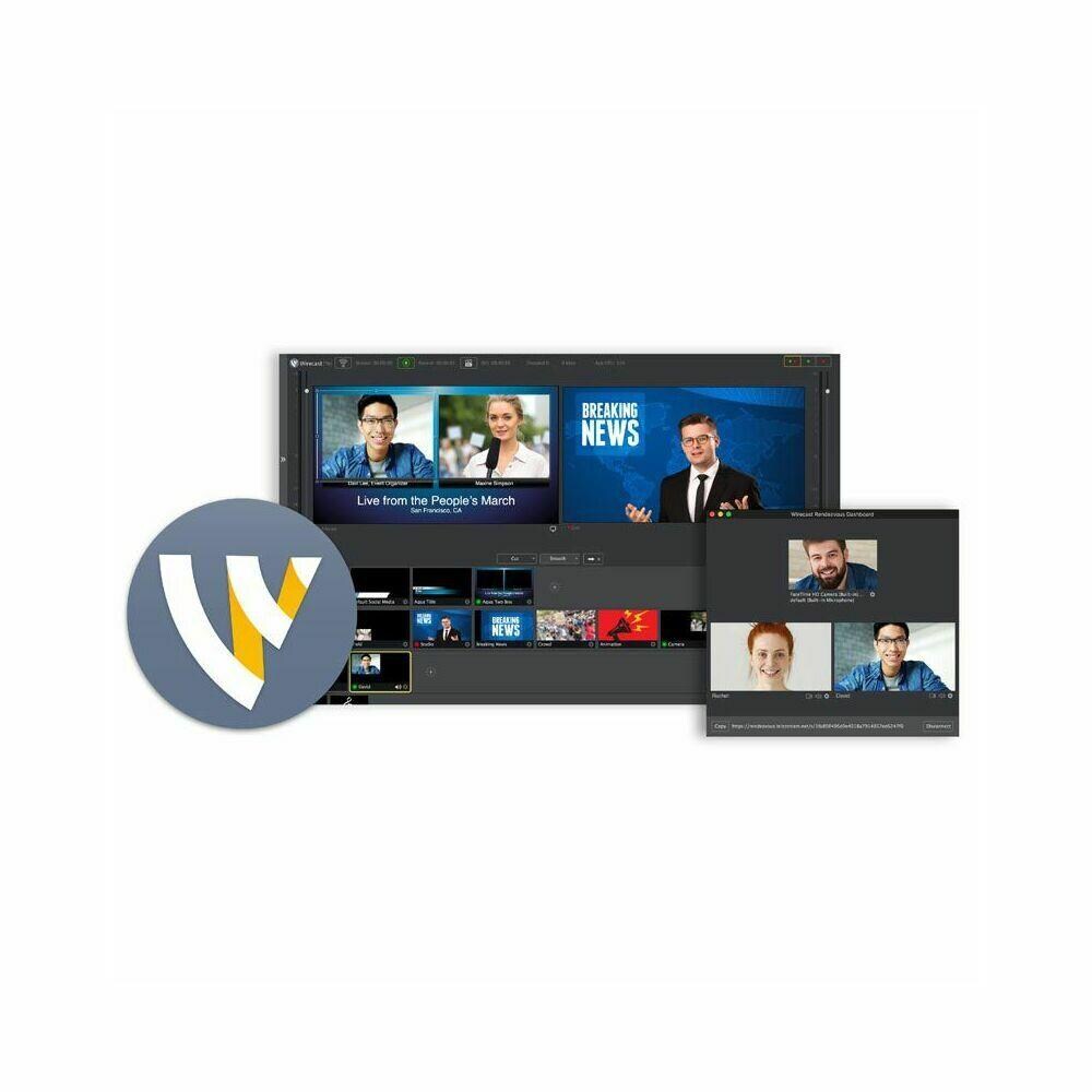  TCNCD383504 Telestream TEL-WC-STU-MAC Wirecast Studio Software-Mac