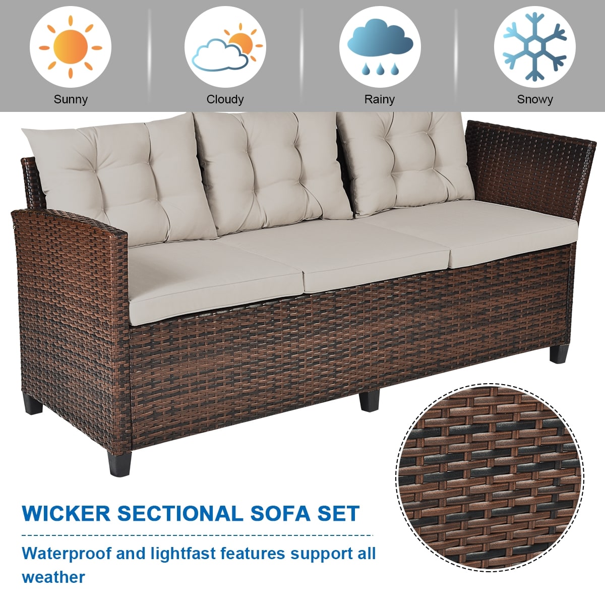 Forclover HYFL-690+ Patio-Conversation-Sets - View #6
