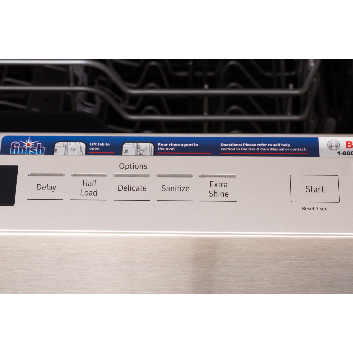 Bosch 500 Series Top Control 24-in Smart Built-In Dishwasher With Third  Rack (Stainless Steel) ENERGY STAR, 44-dBA