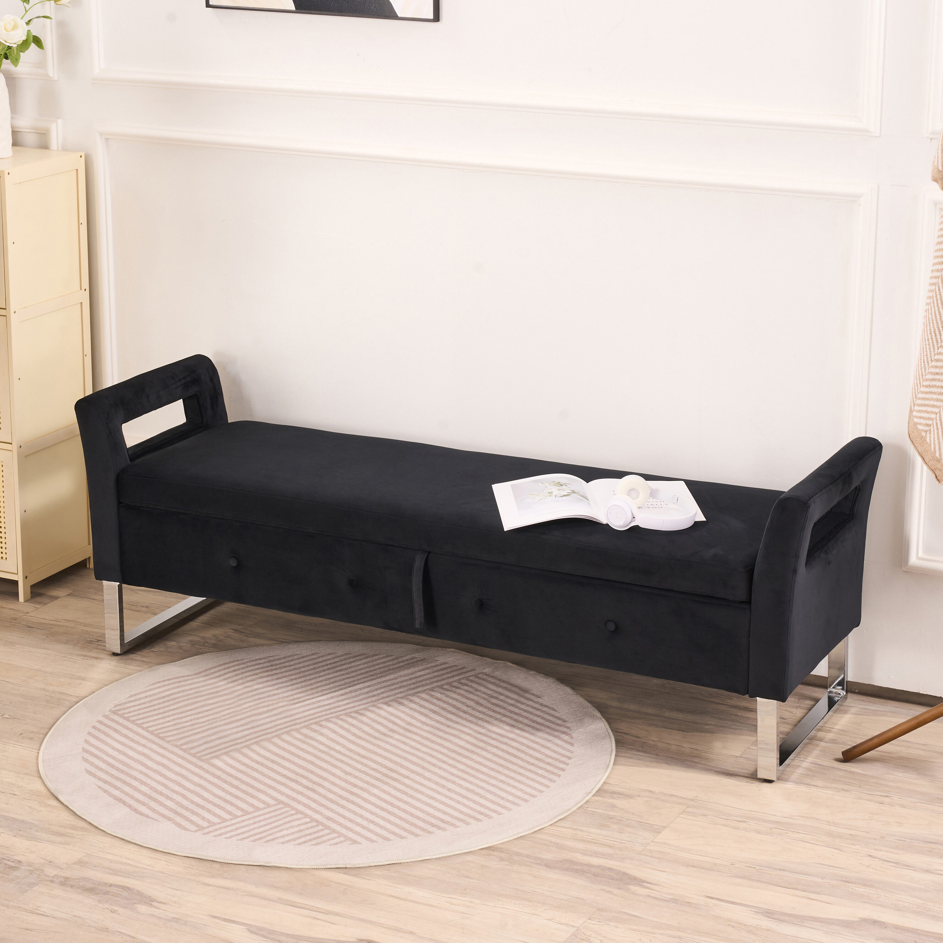 Hrinhom HC-S4113-BLACK bench - View #4
