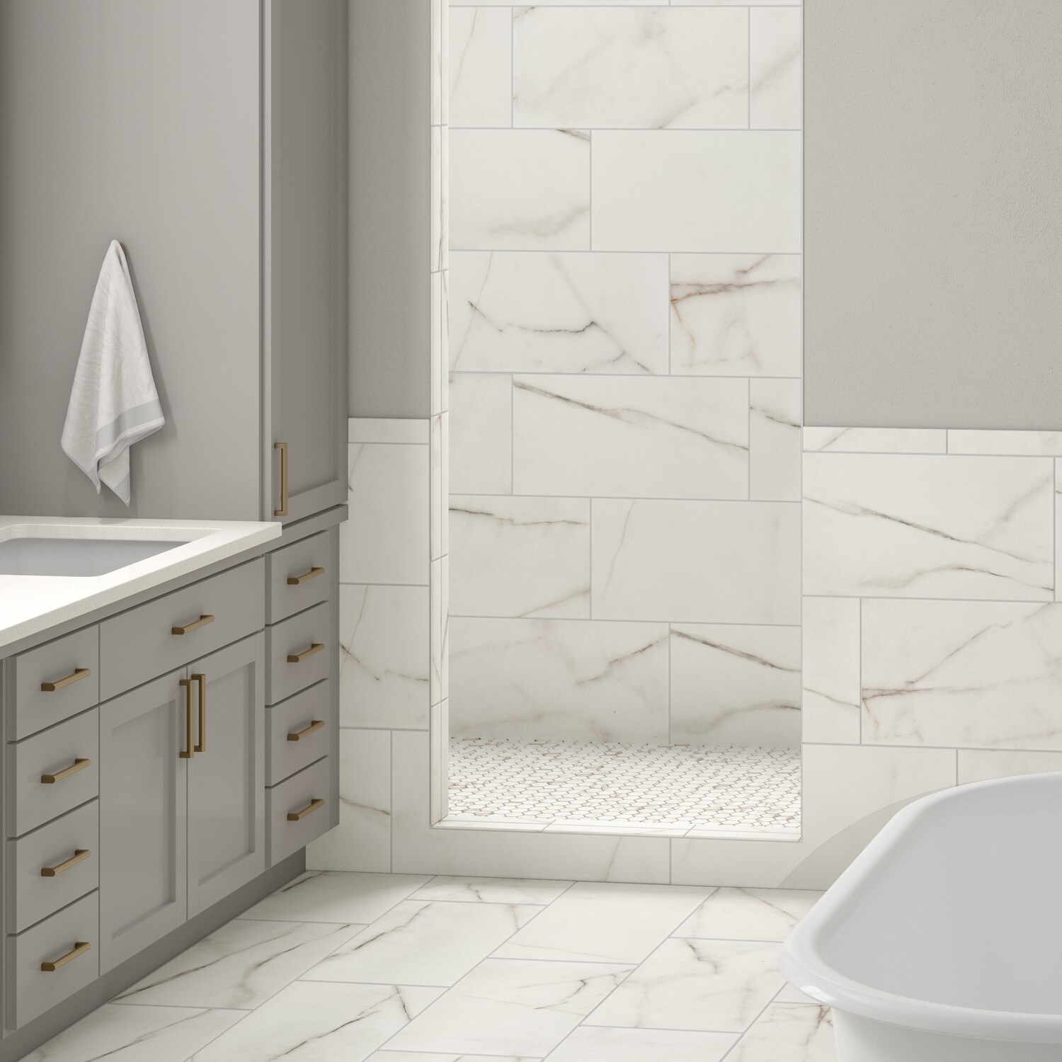 STAINMASTER SM59P43C9XTMTLW Ceramic-Tile - View #2