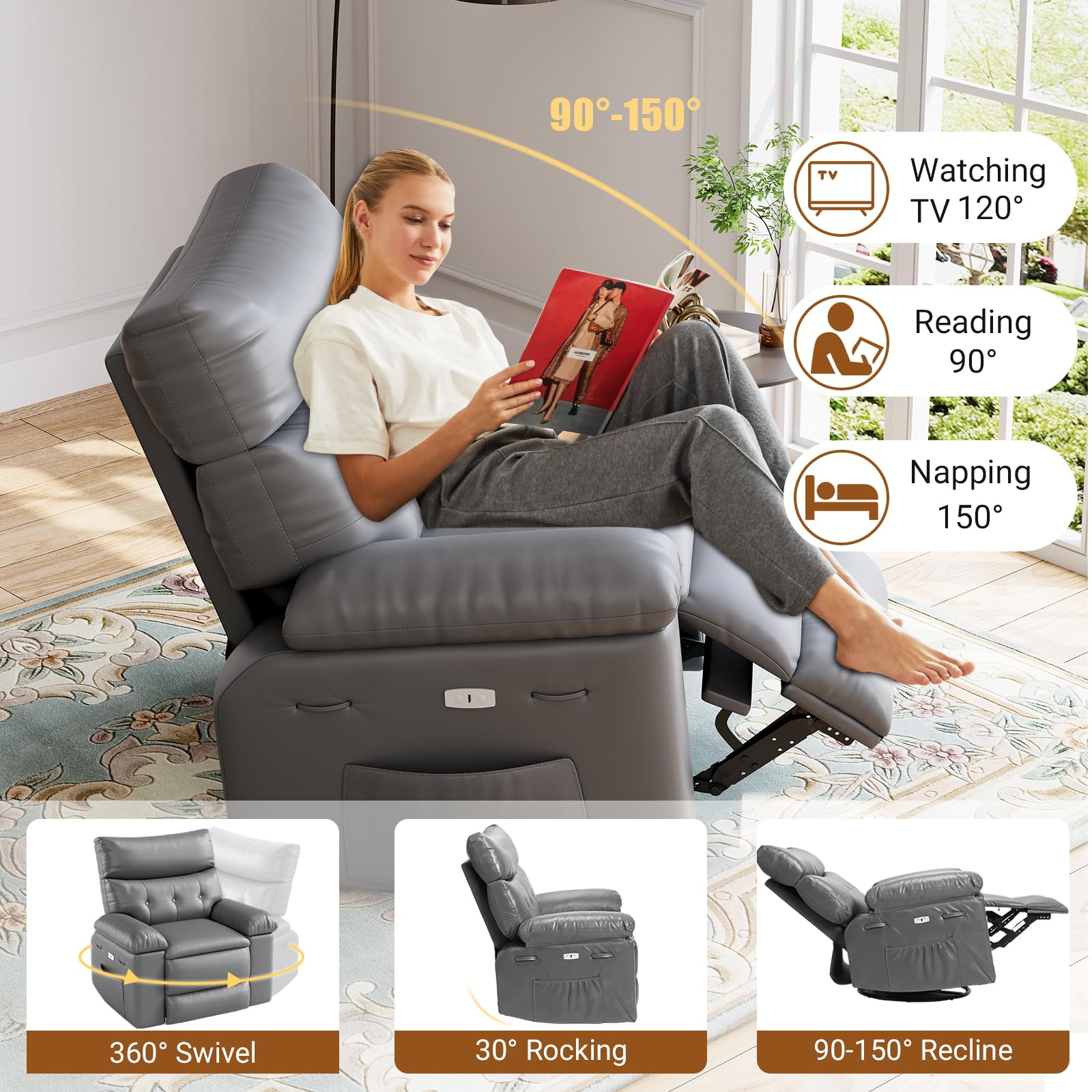 GarveeLife CLJ-NEWQTX-FN0FGY recliners - View #4