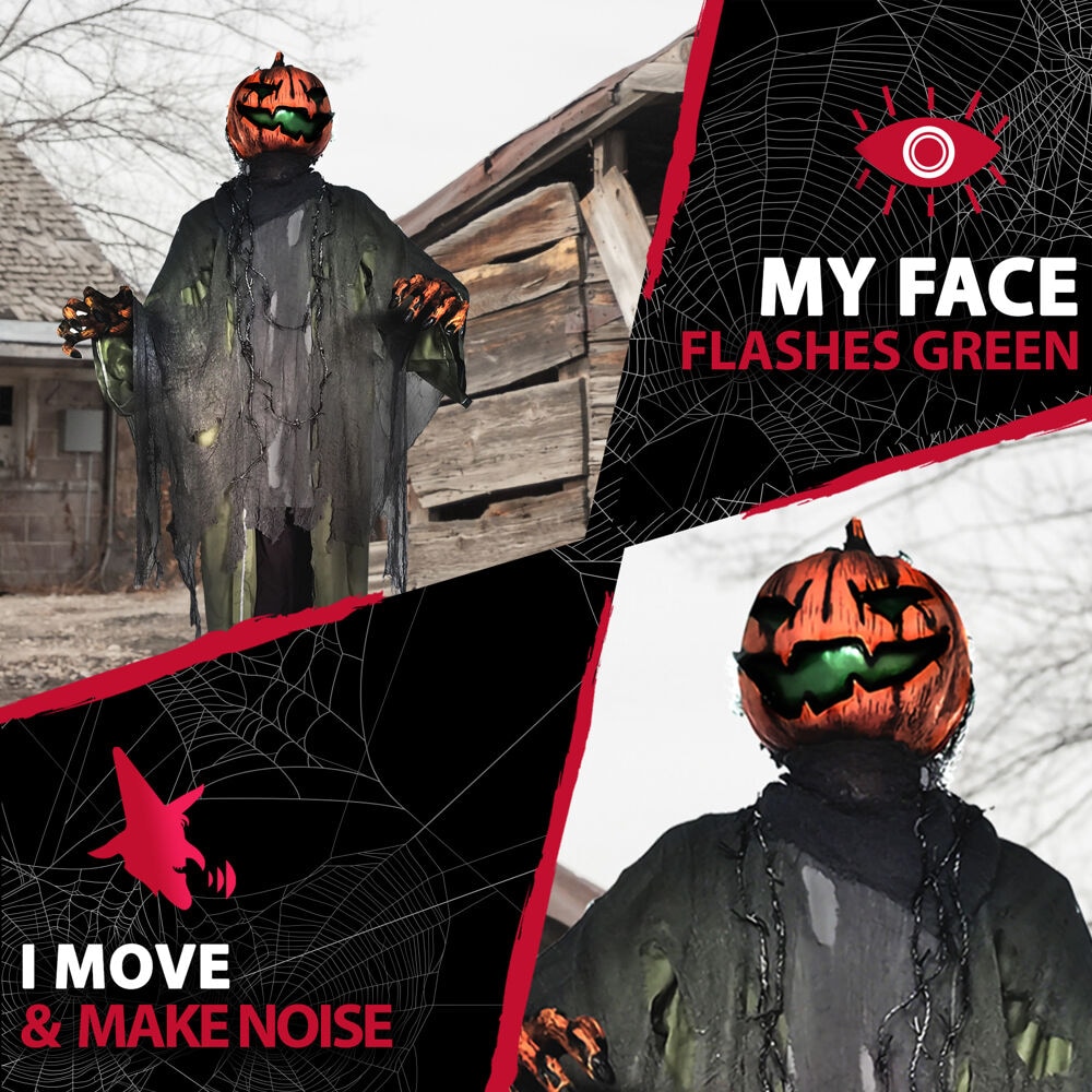 Haunted Hill Farm HHPUMP-6FLSA Outdoor-Halloween-Decor - View #3