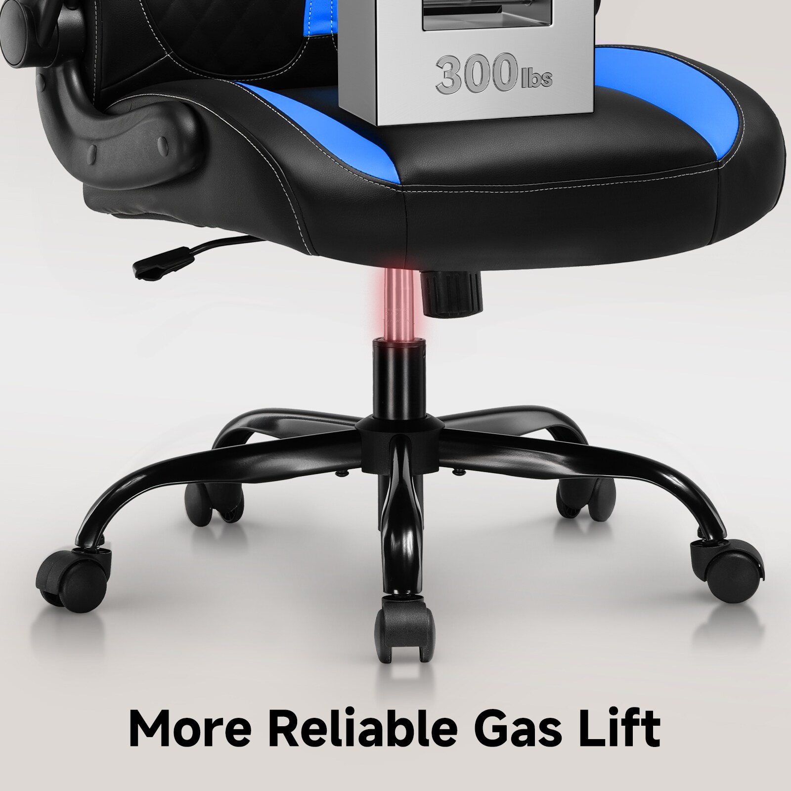 GTPLAYER LOWE'S-GT550-BLUE Office-Chairs - View #9