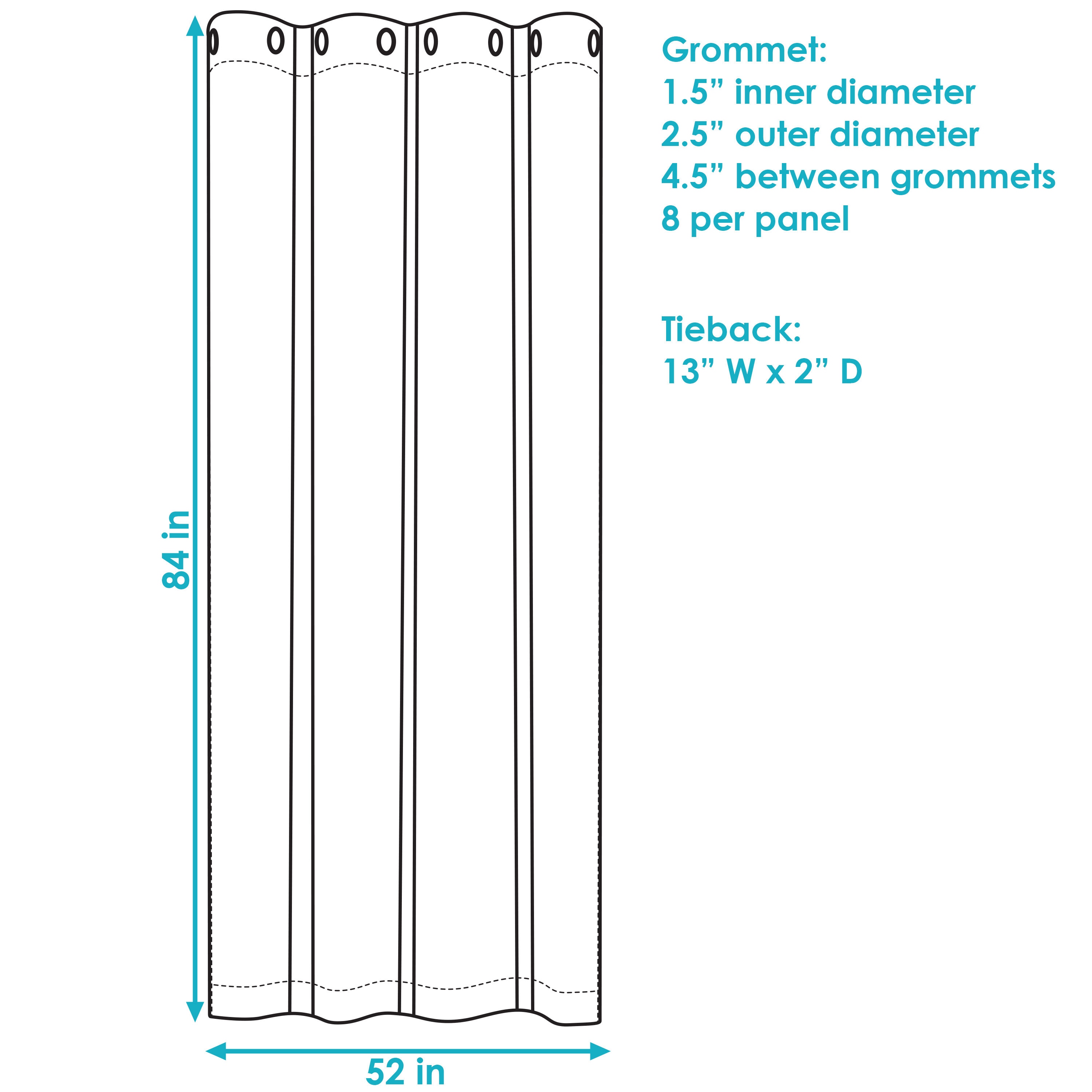 Sunnydaze Decor SNR-337 curtains - View #5