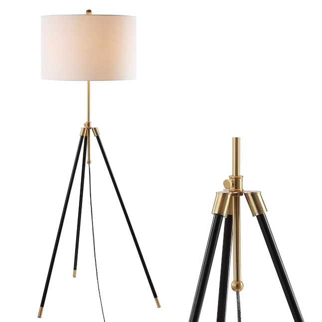 Black Brass Gold Tripod Floor Lamp, Gold Tripod Floor Lamp Base
