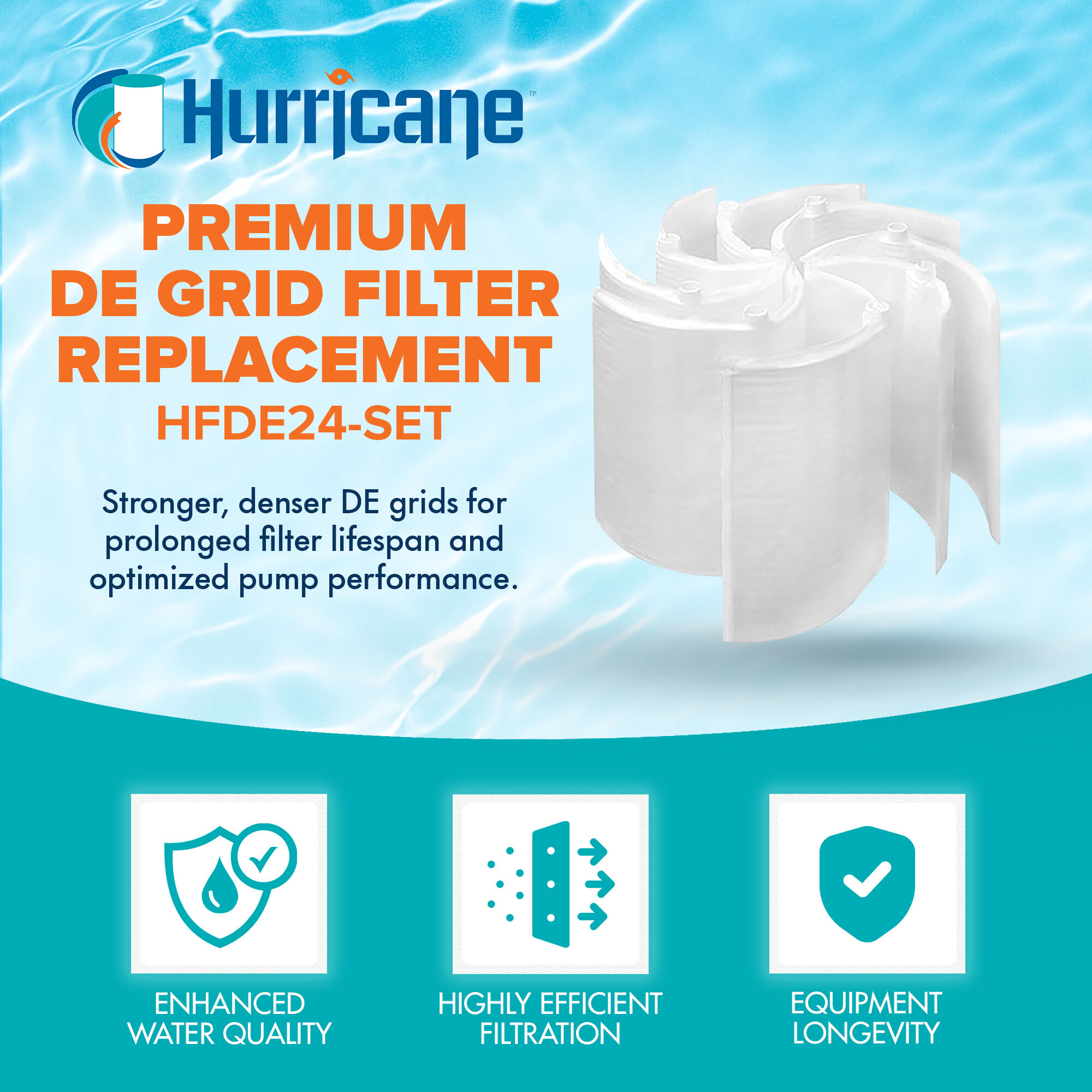 Hurricane HF-DE24-SET Pool-Filter-Systems - View #2