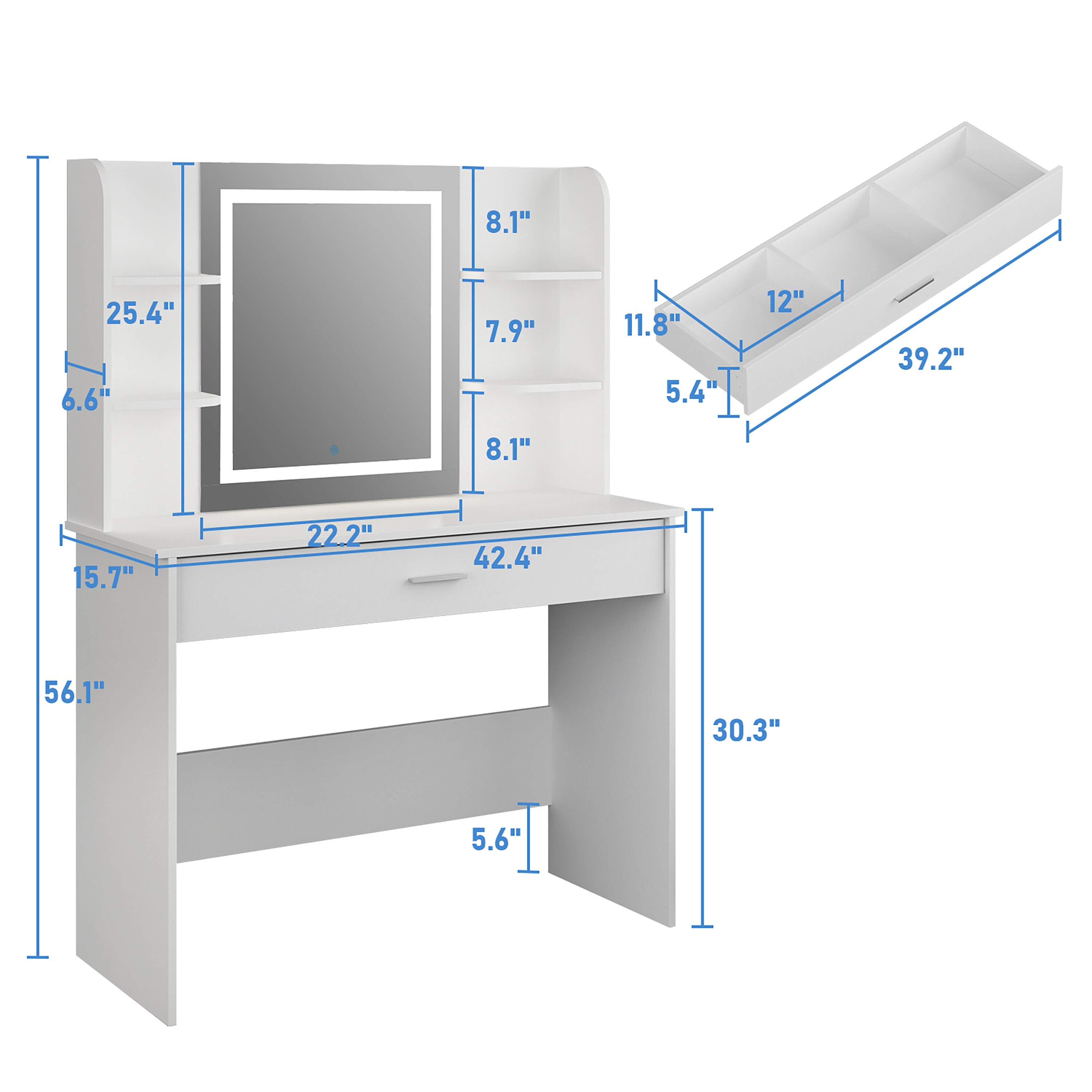 FUFU&GAGA LJY-KF310034-01 Bedroom-Vanities - View #9