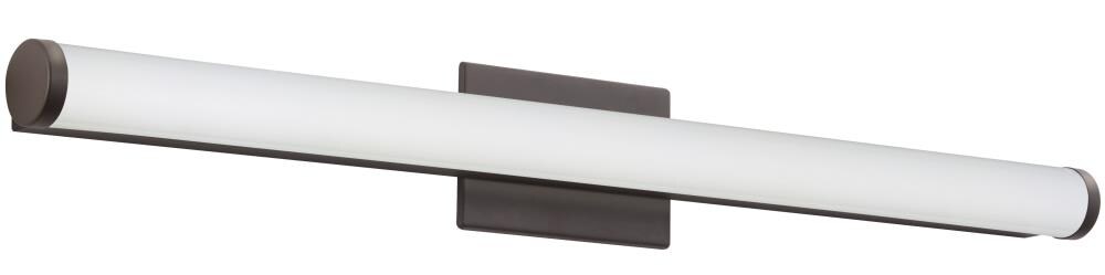 Lithonia Lighting Contemporary cylinder vanity 1-Light Bronze Modern ...