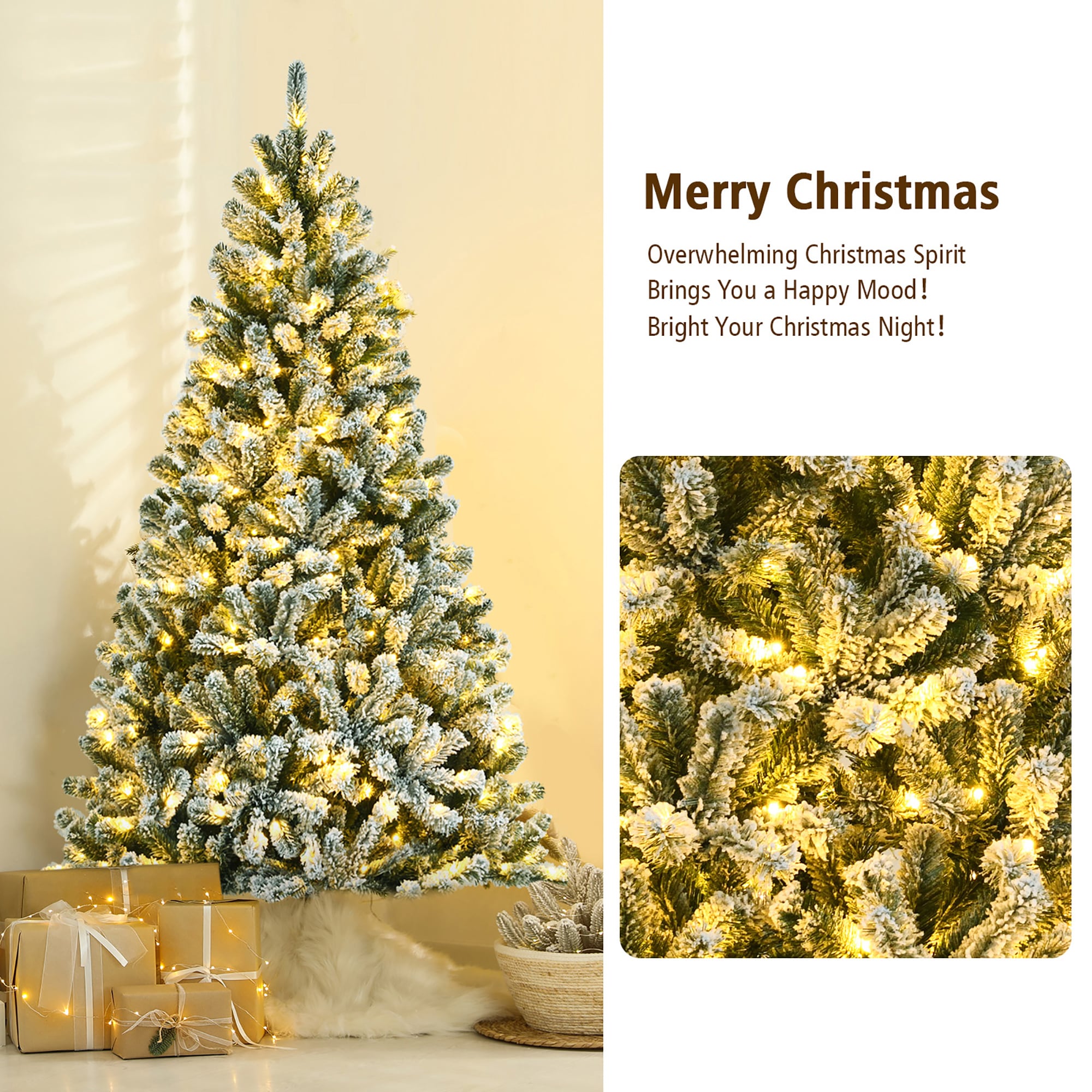 Costway CM23442US Artificial-Christmas-Trees - View #11