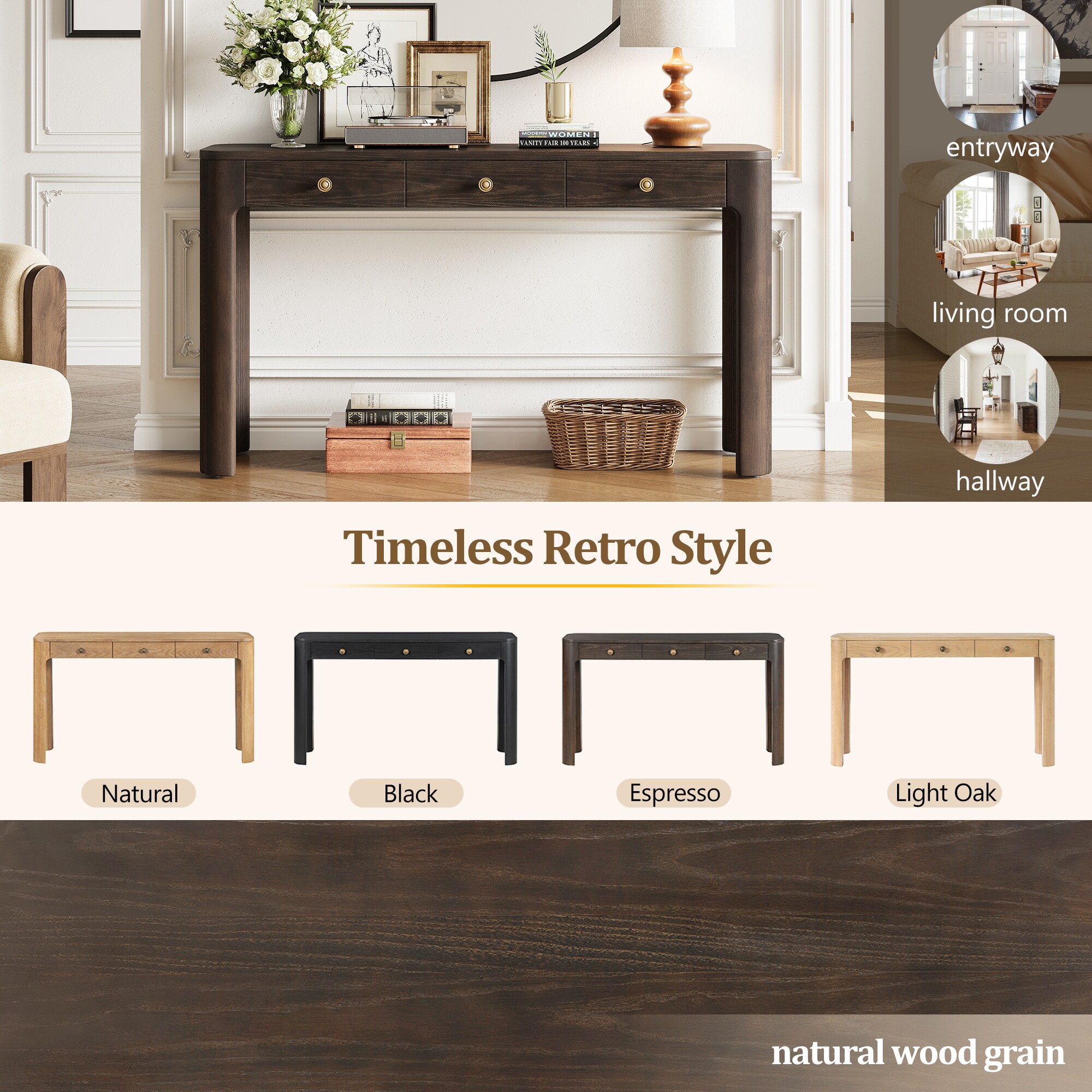 Vynxaria LS0505-7151525P Console-Sofa-Tables - View #7