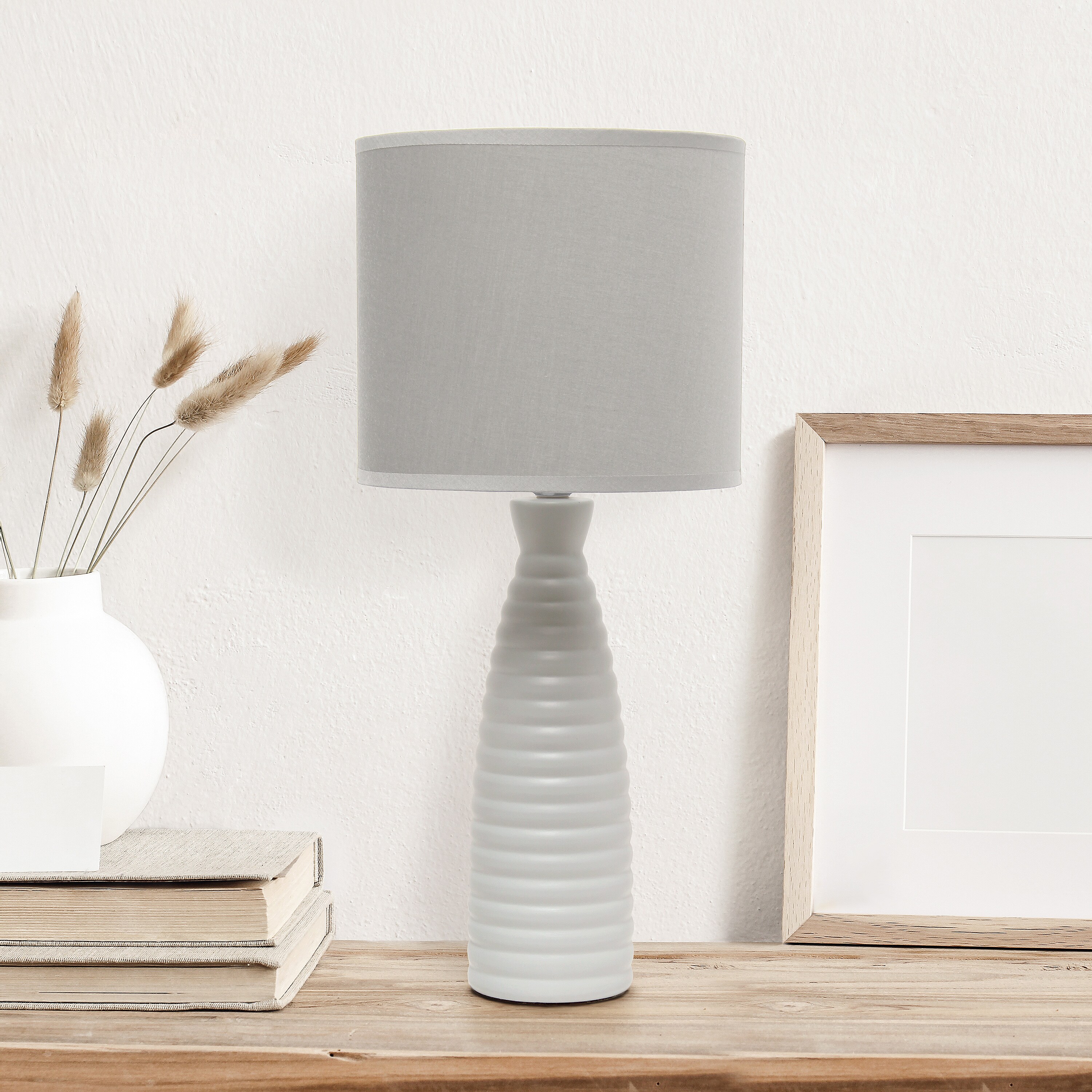 Simple Designs LT2076-GRY Table-Lamps - View #4