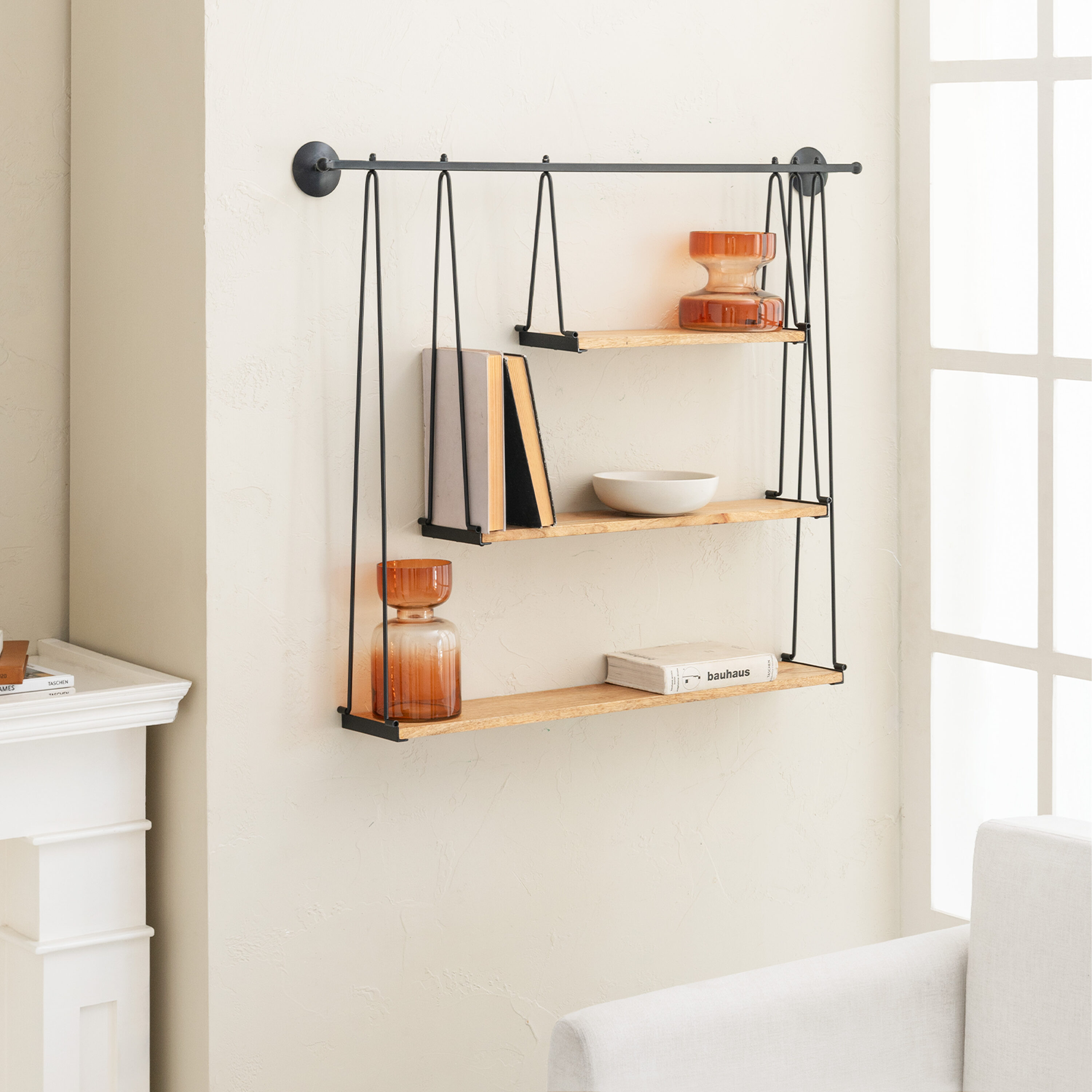 MH LONDON MH-ST-114 Wall-Mounted-Shelving - View #2