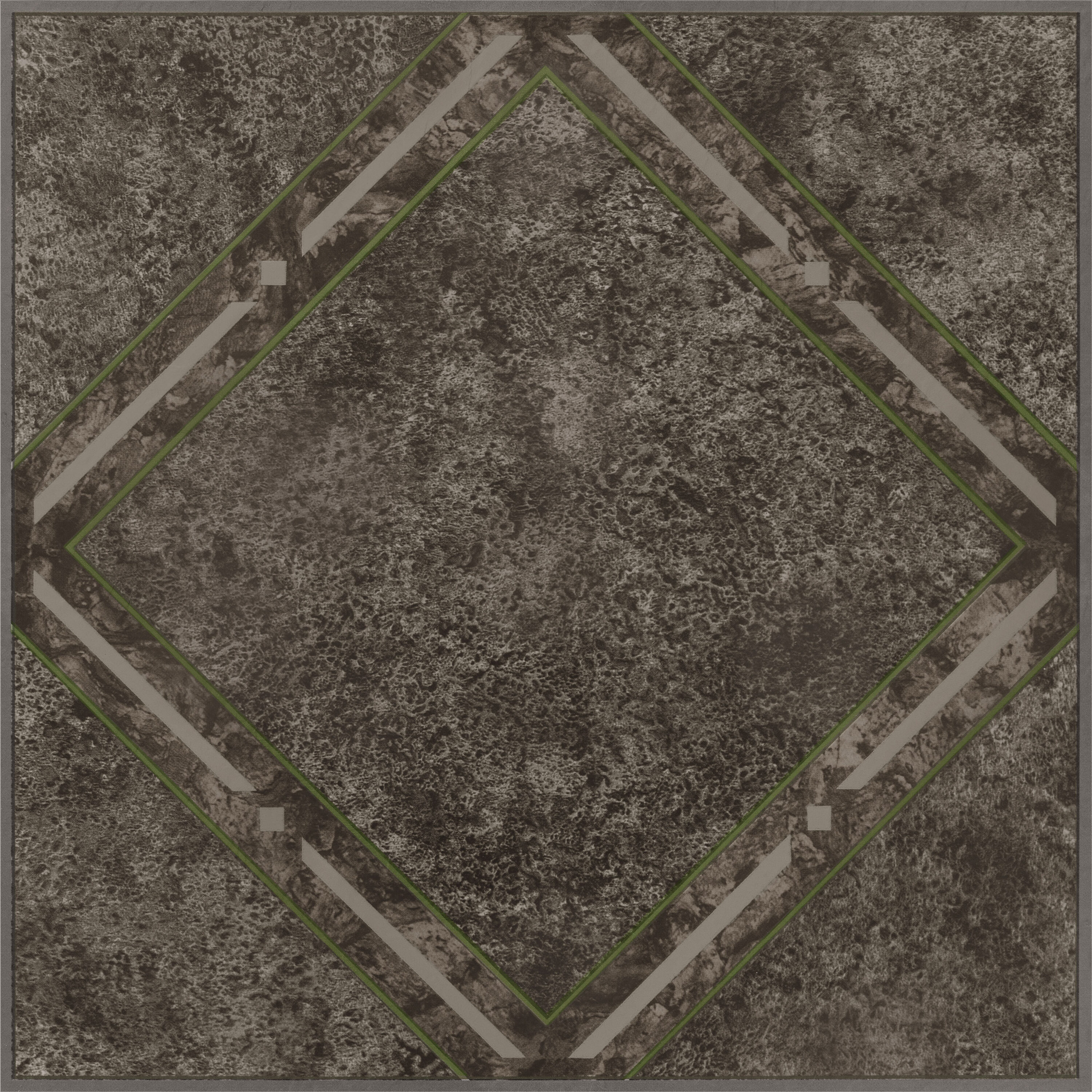 Achim FTVGM33420 Metallic Marble Diamond Gray Stone look 0.07-mil x 12-in W x 12-in L Peel and stick Vinyl Tile Flooring ( 20-sq ft Carton )
