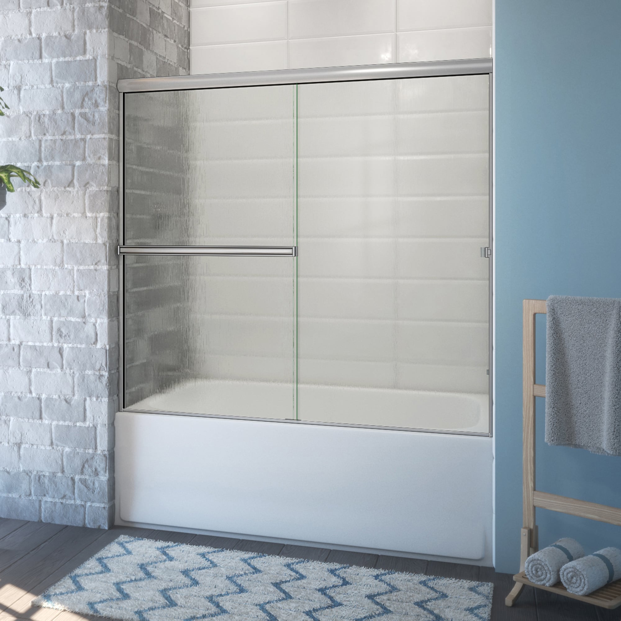 Arizona Shower Door LETE56X573BNRN Bathtub-Doors - View #6