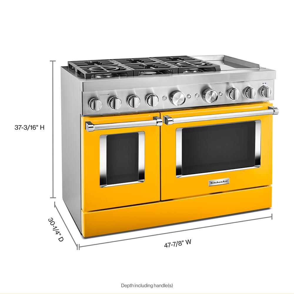 KitchenAid KFDC558JYP Double-Dual-Fuel-Ranges - View #9