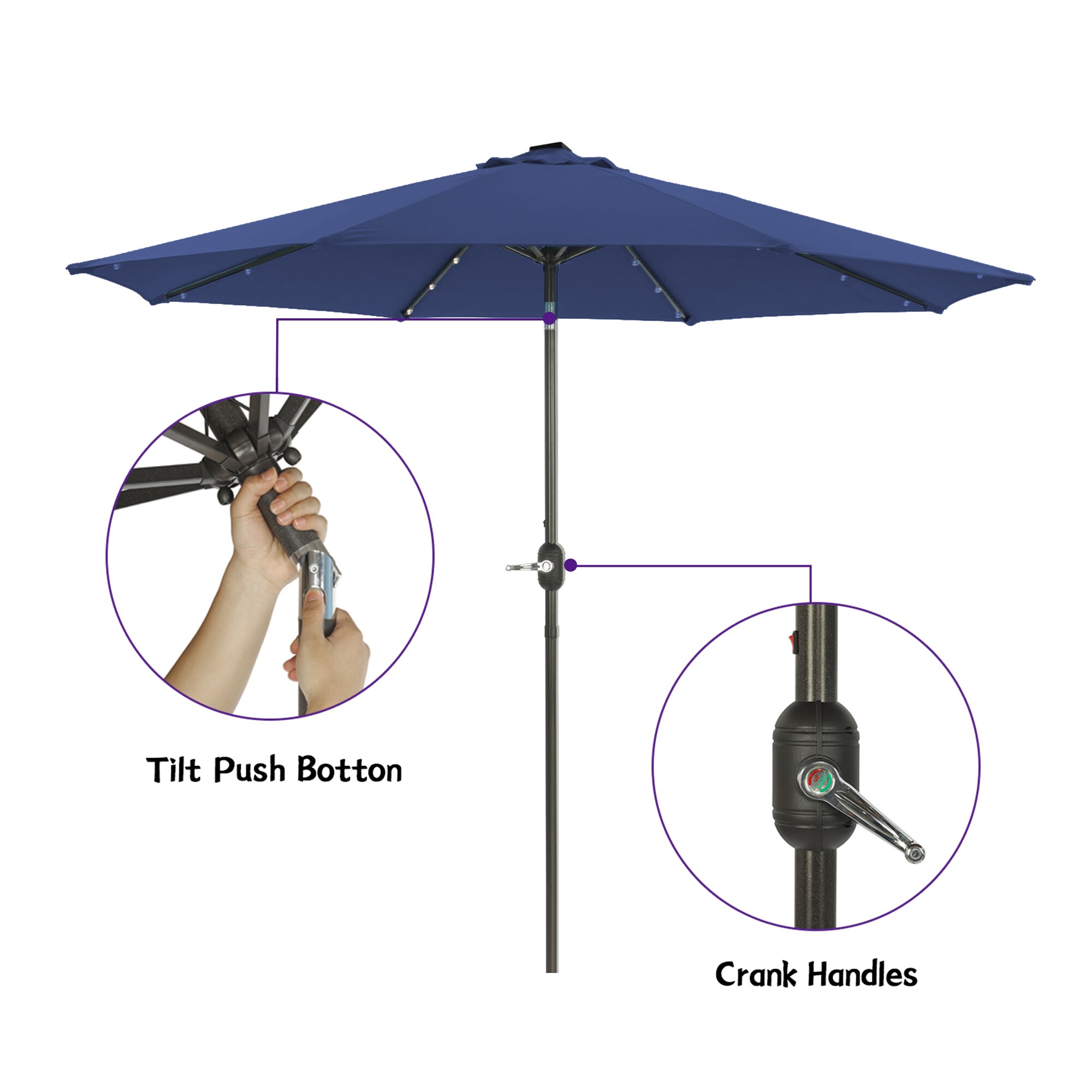 CASAINC CAB-002CREME Umbrellas-2 - View #7