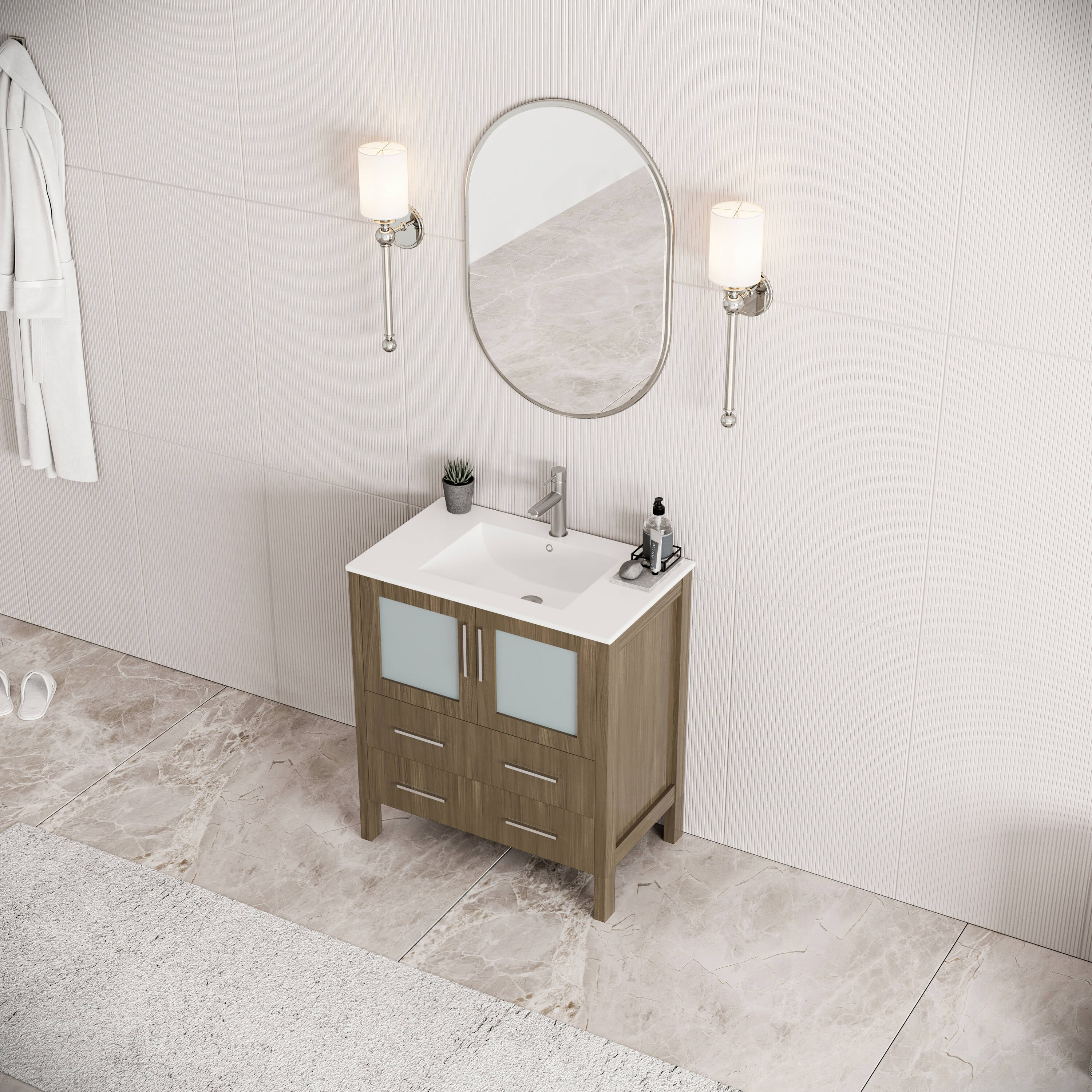 Fresca FCB6230GO-I Bath-Vanity-Combo - View #4