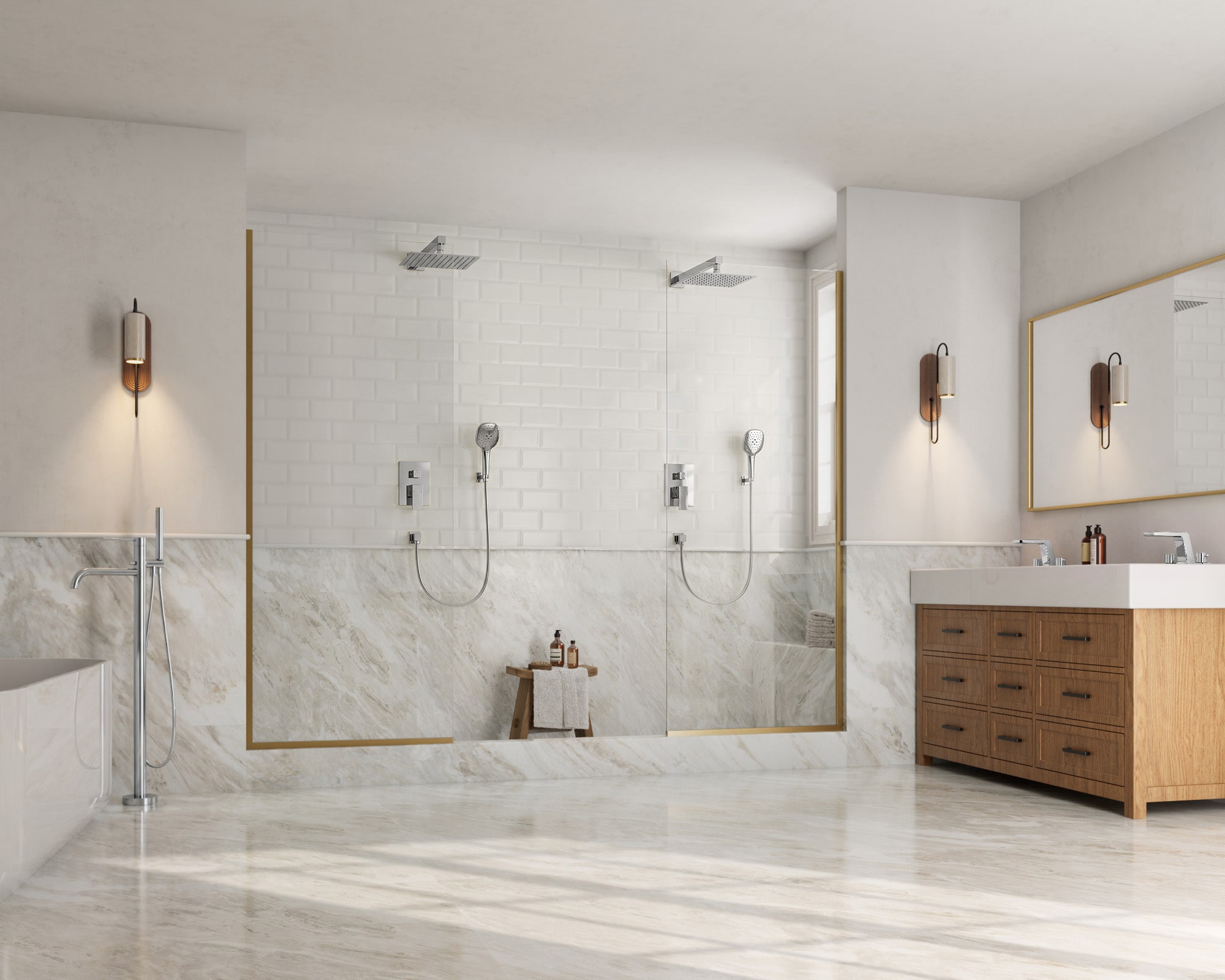 GRANDJOY SGF66GJ-46-CH10 Tub-Shower-Faucets - View #3