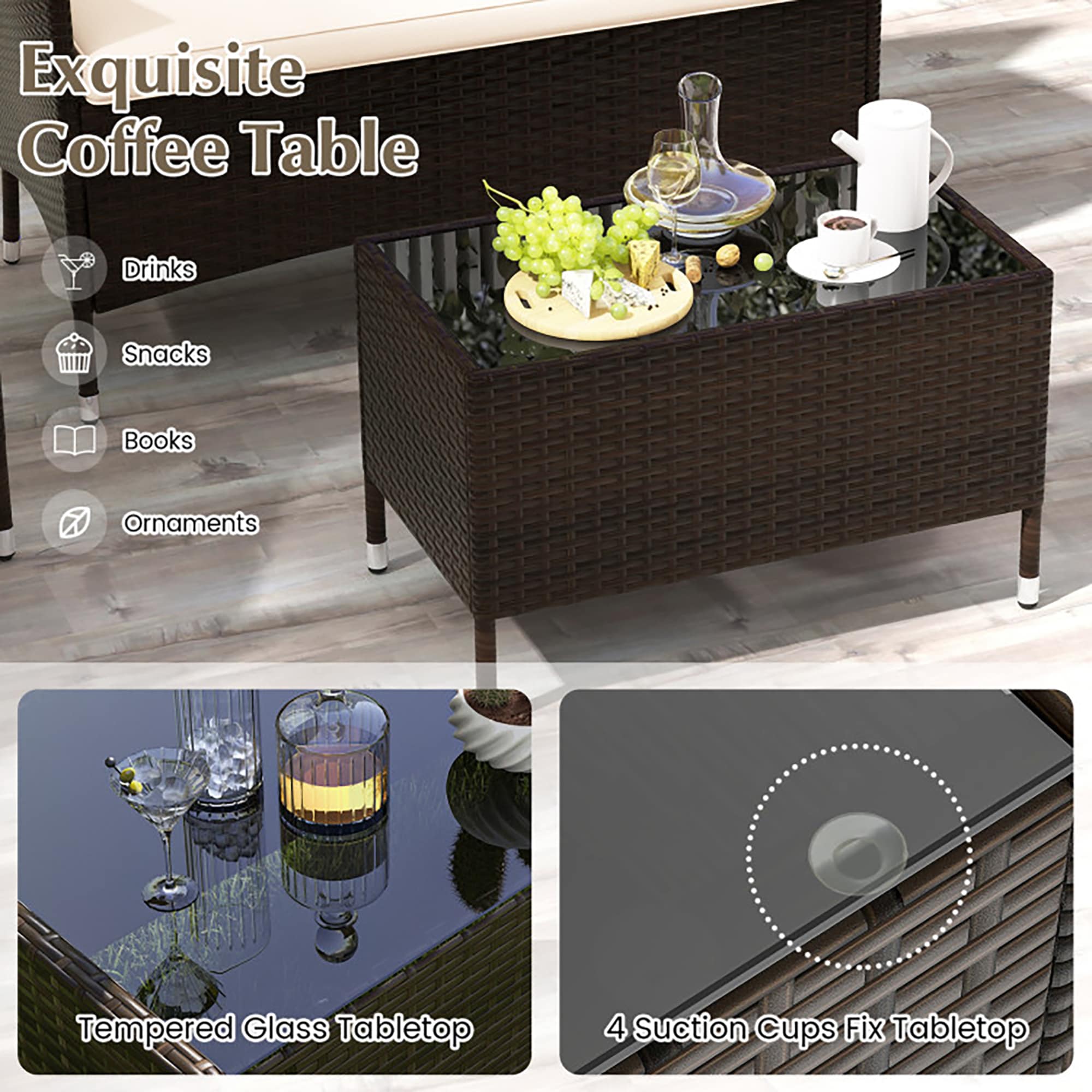 CASAINC WF-HW62362 Patio-Conversation-Sets - View #7