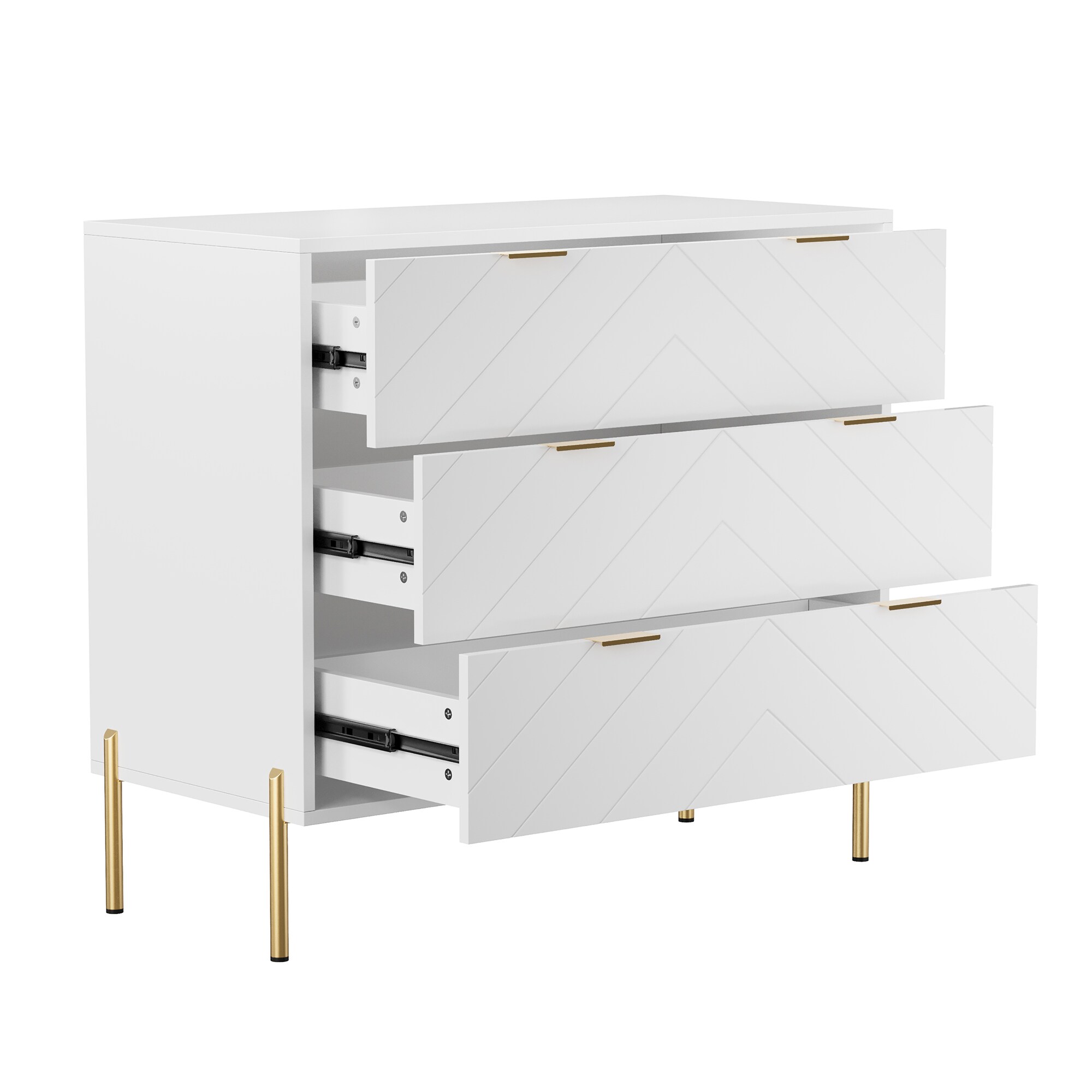 Clihome CL-CJ3C-WH dressers - View #5