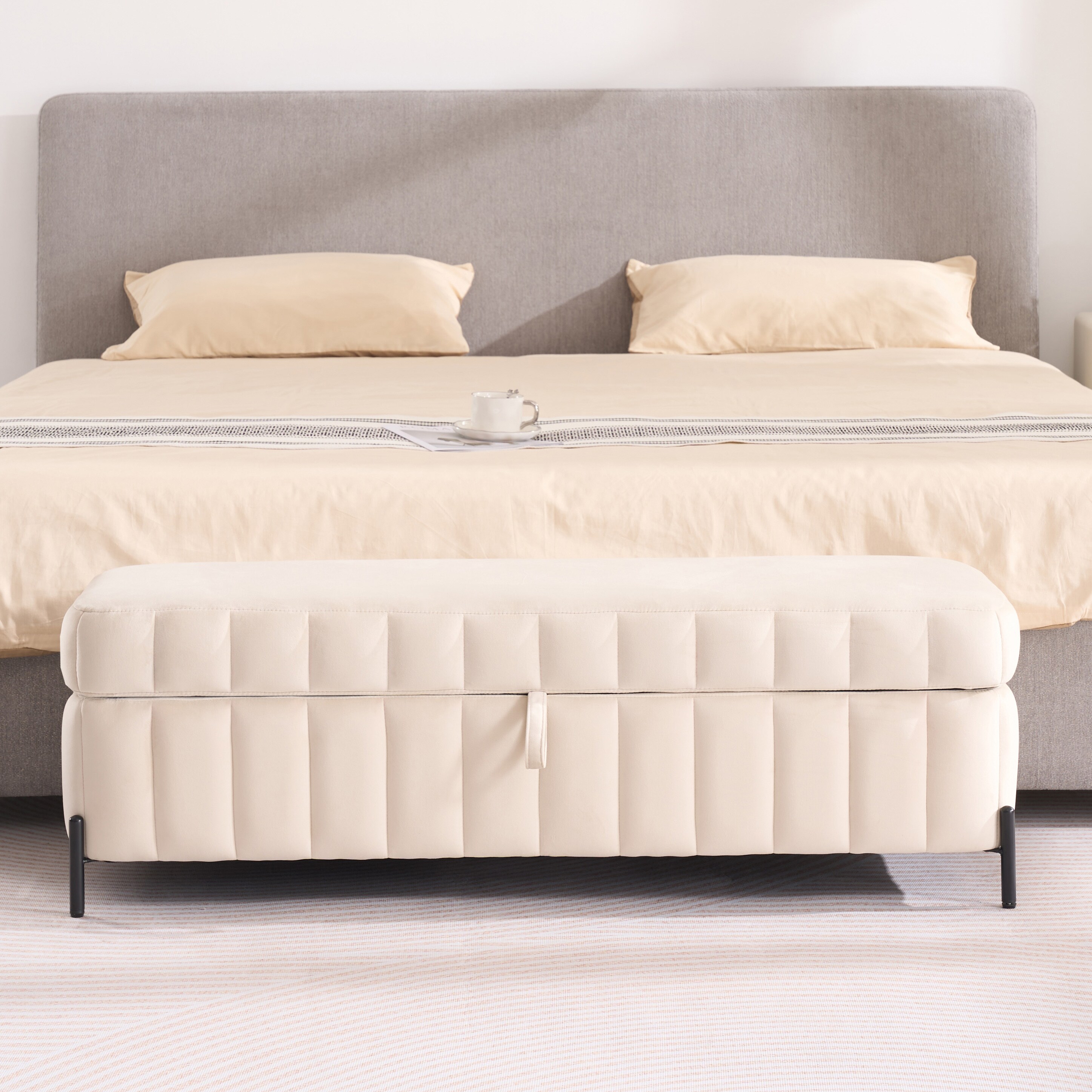 Hrinhom HC-S4114-BEIGE bench - View #4