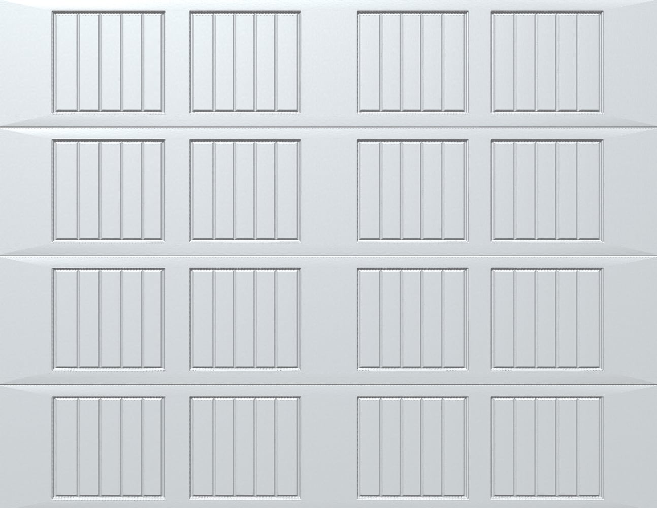 Wayne Dalton WD8300SW97 Classic Steel Model 8300 9-ft x 7-ft Insulated White Single Garage Door