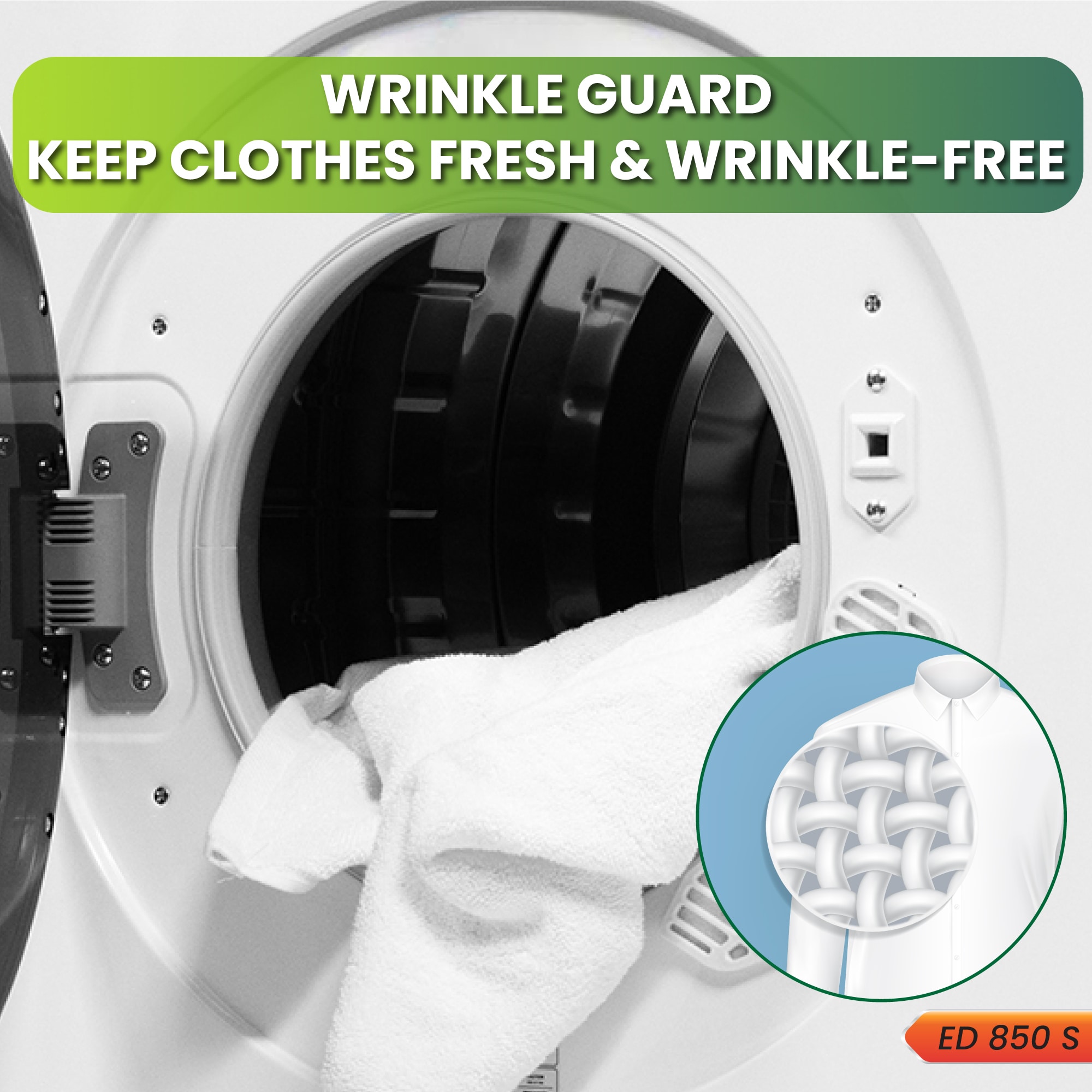 Equator Advanced Appliances EW 826 + ED 850 S Combo-Washer-And-Dryer - View #11