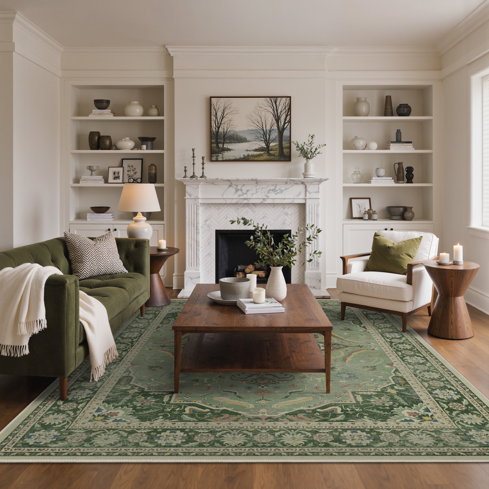 BAVNI TZ3005-SAGE-6X9 rugs - View #3