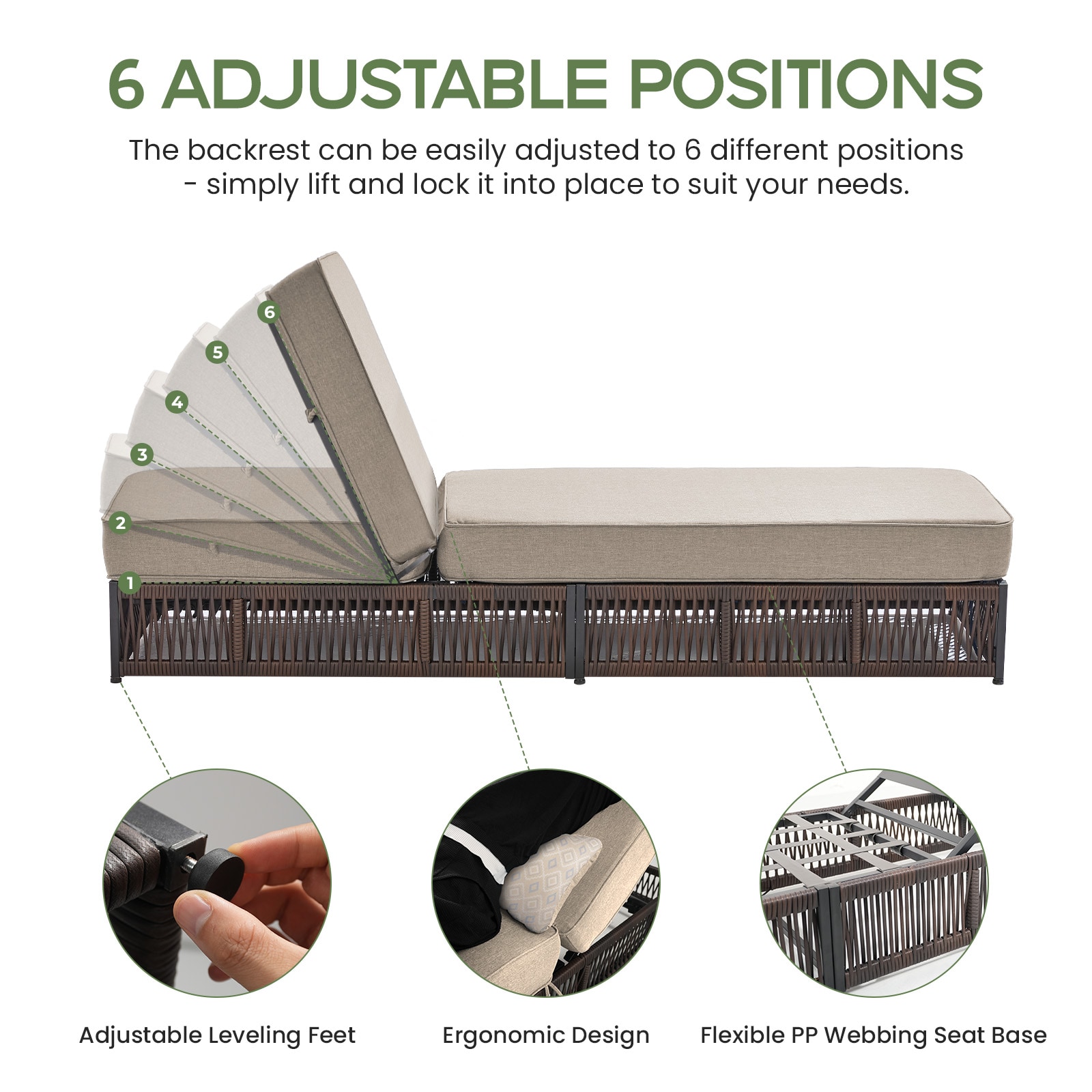 Pocassy PJ-HIBR150-2 Patio-Chairs - View #6