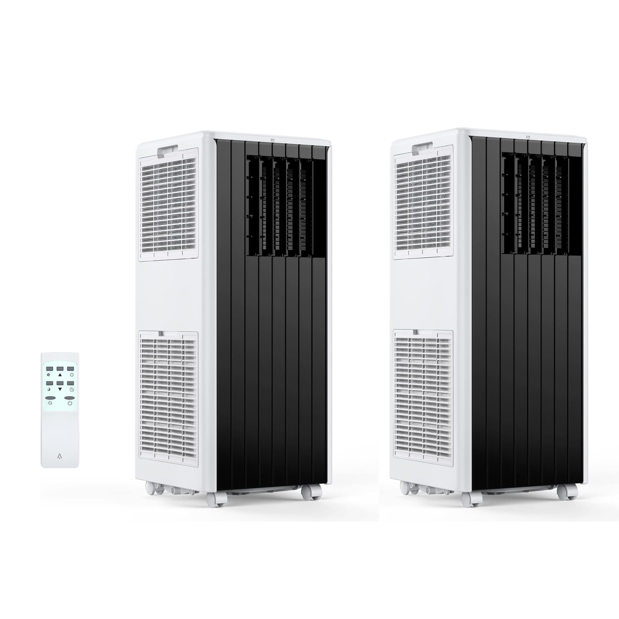Garvee - 8000 BTU Portable Air Conditioner 3-in-1 Cools 350 Sq Ft Remote Window Kit Rolling Caste...
