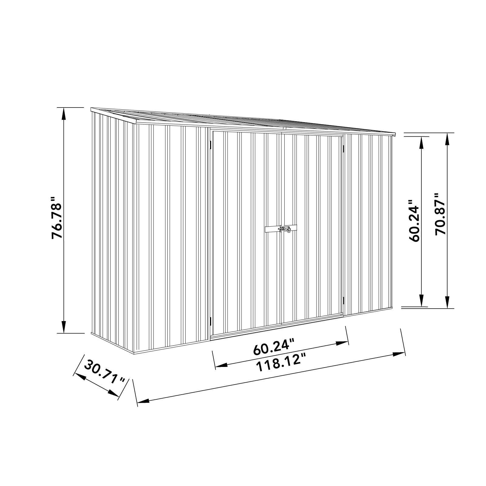 ABSCO AB1109 Metal-Storage-Buildings-Sheds - View #5