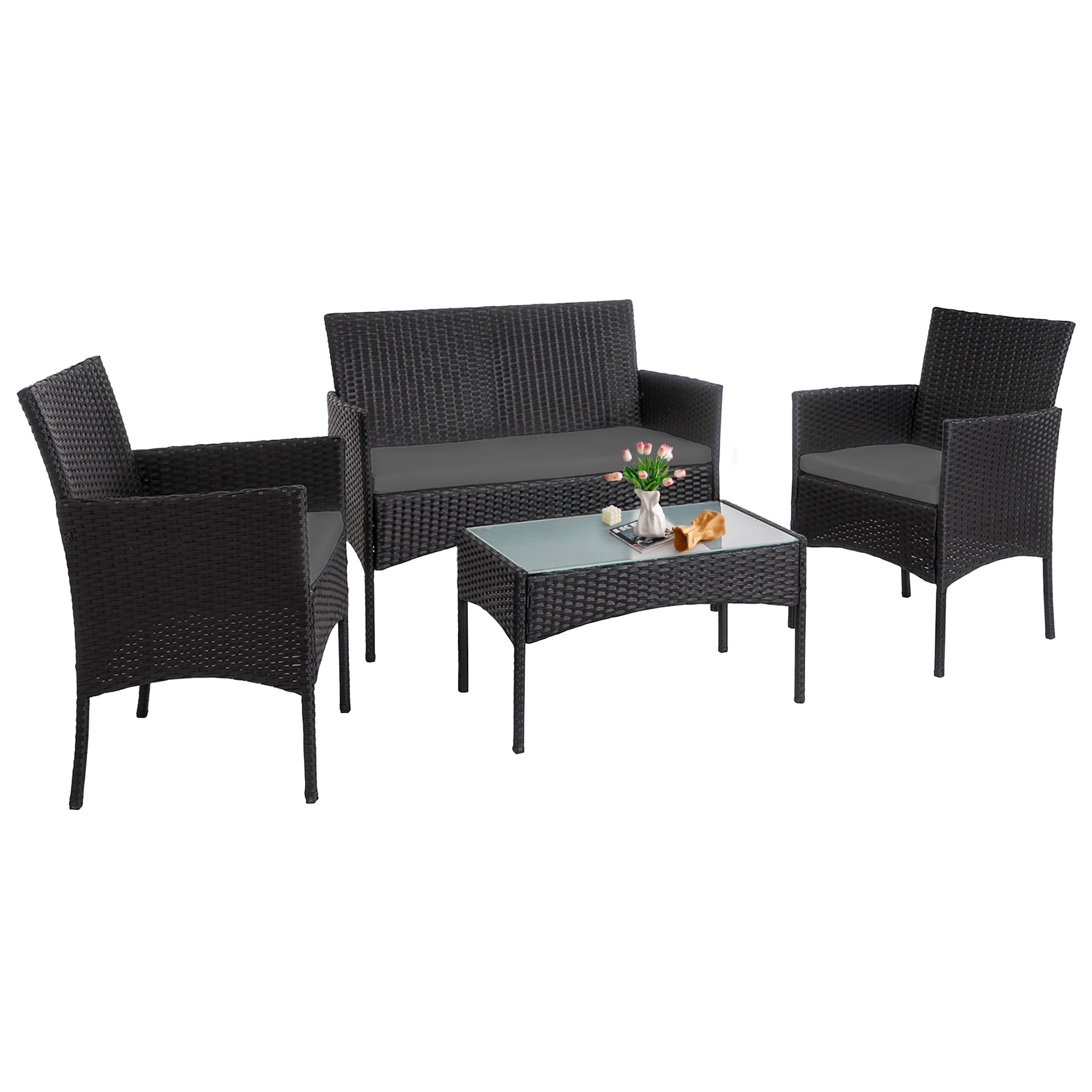 Grearden HZNF510-DGY Patio-Conversation-Sets - View #2